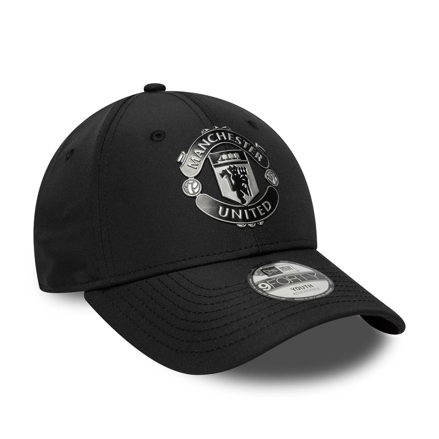Manchester United FC Youth Reflective Black 9FORTY Cap