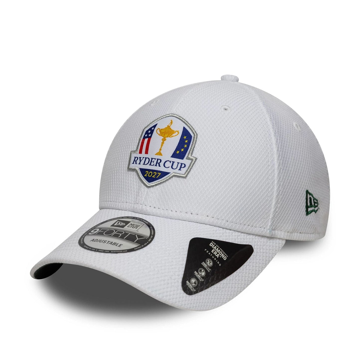 Ryder Cup Europe 2027 Diamond Era White 9FORTY Adjustable Cap