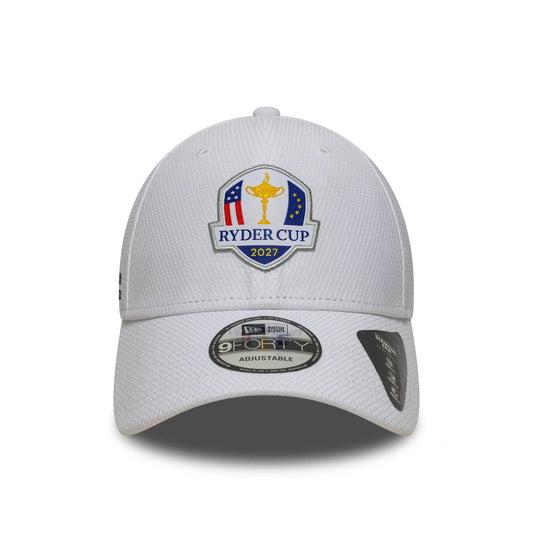 Ryder Cup Europe 2027 Diamond Era White 9FORTY Adjustable Cap