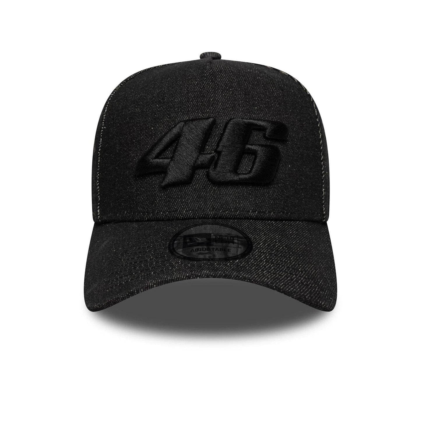 VR46 Laser Etch Denim Black 9FORTY E-Frame Trucker Cap