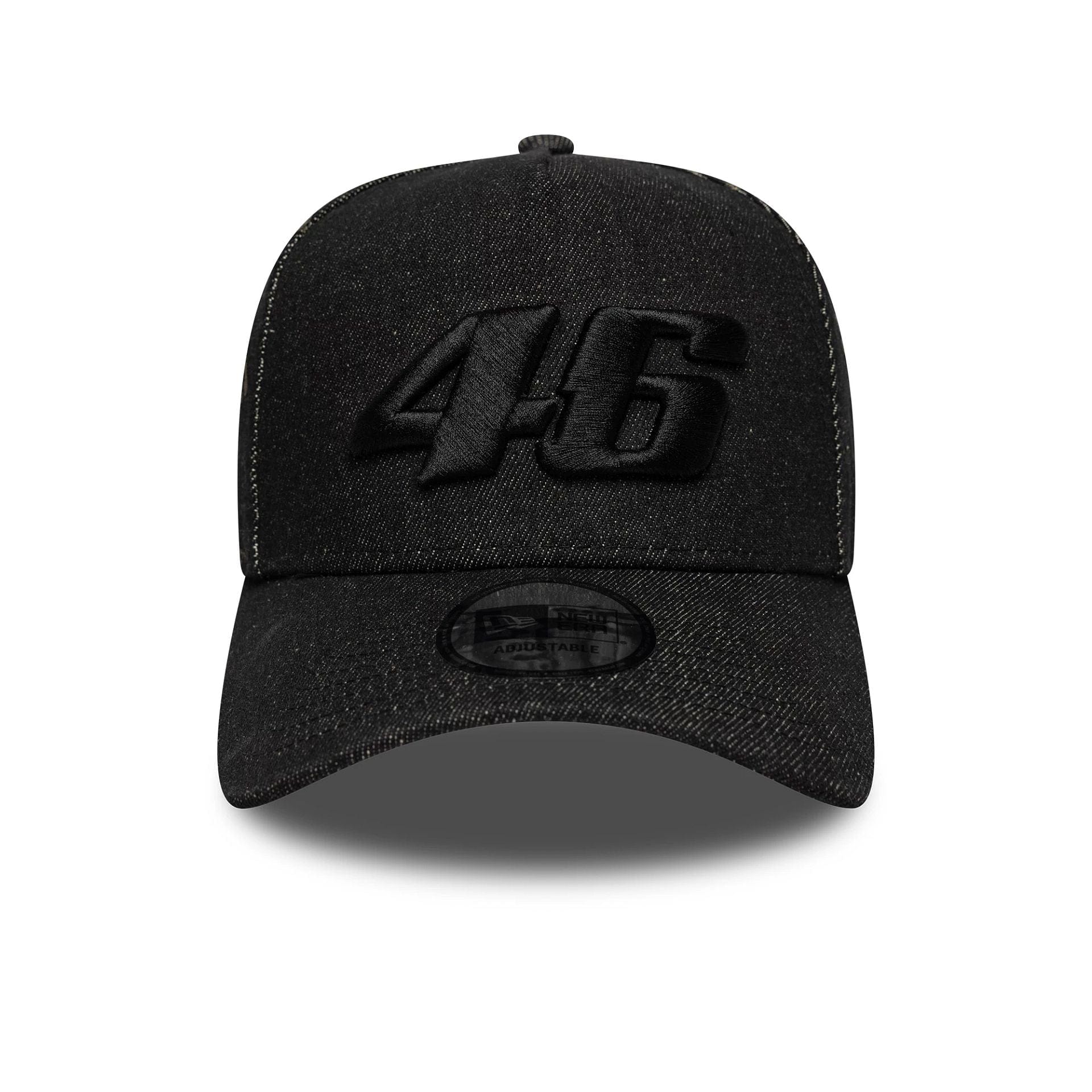 VR46 Laser Etch Denim Black 9FORTY E-Frame Trucker Cap