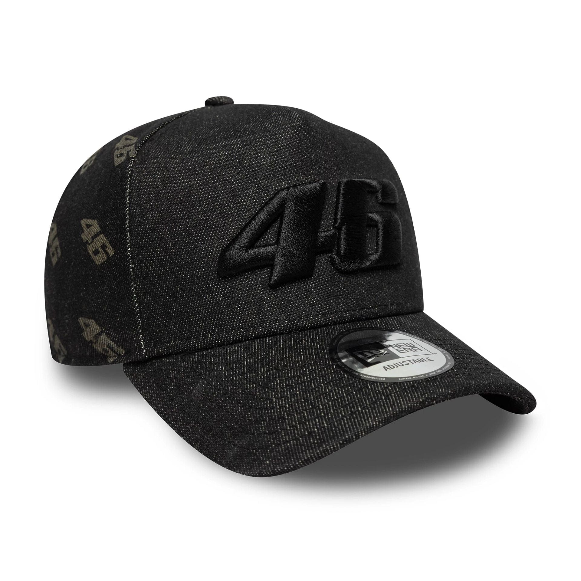 VR46 Laser Etch Denim Black 9FORTY E-Frame Trucker Cap