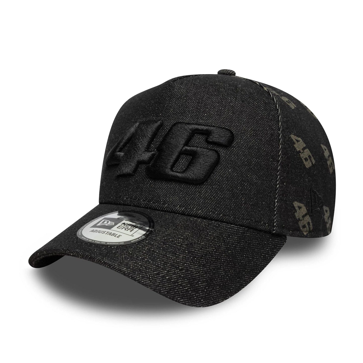 VR46 Laser Etch Denim Black 9FORTY E-Frame Trucker Cap