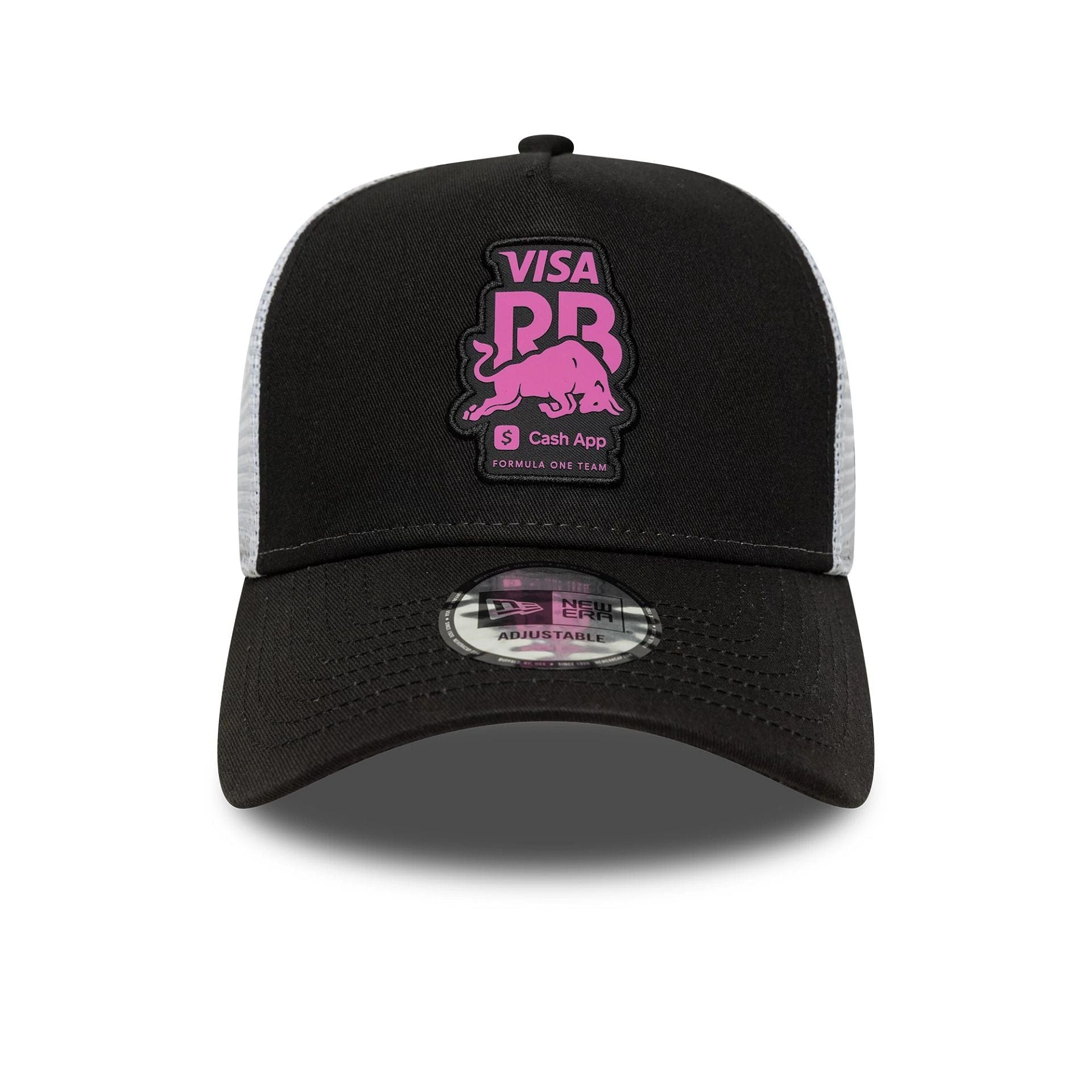Visa Cash App Racing Bulls Black 9FORTY E-Frame Trucker Cap