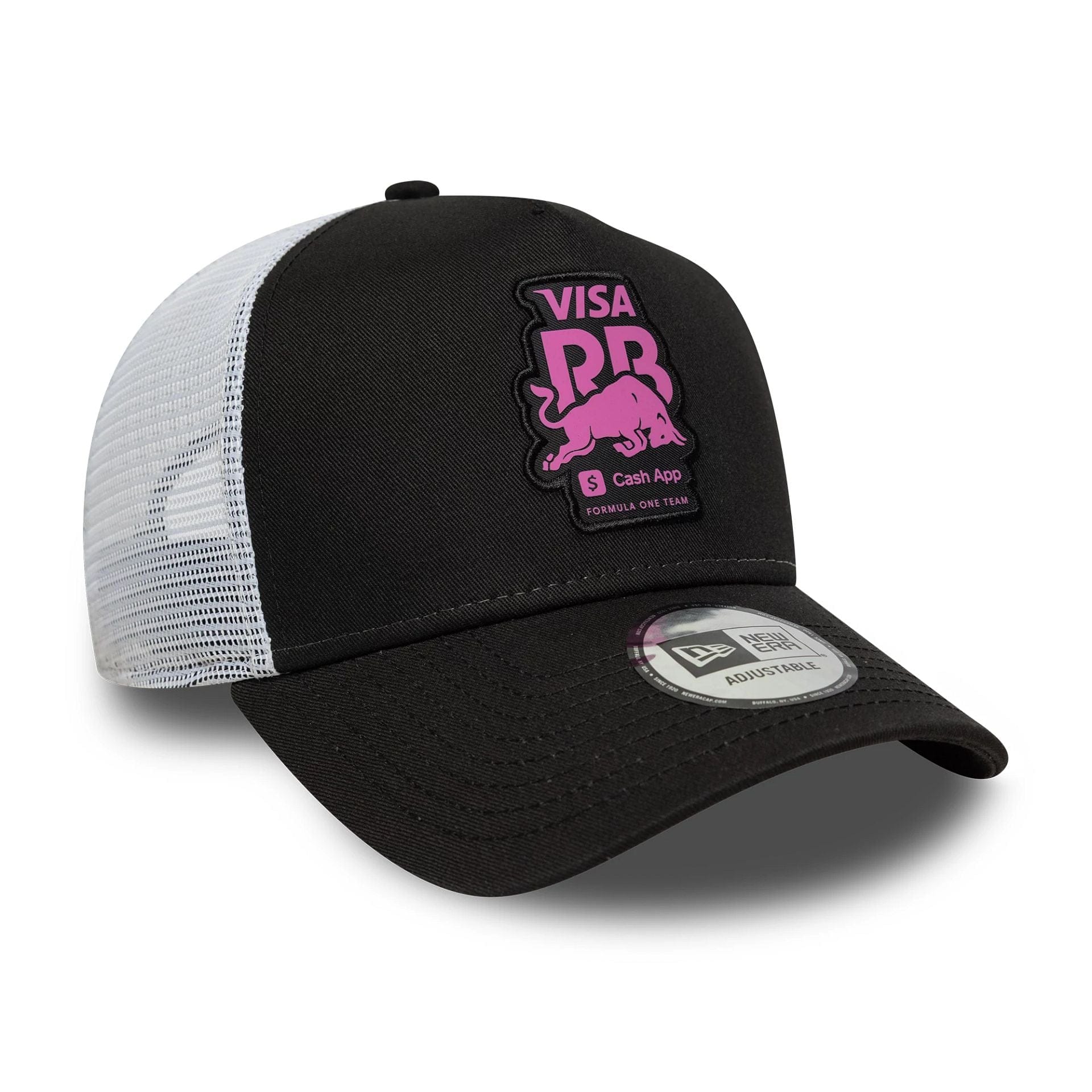 Visa Cash App Racing Bulls Black 9FORTY E-Frame Trucker Cap