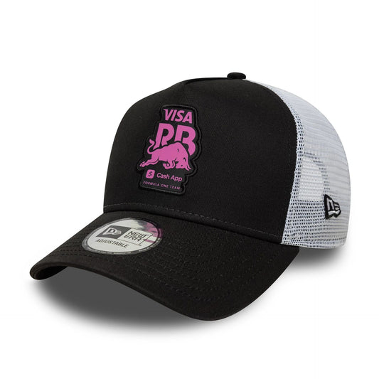 Visa Cash App Racing Bulls Black 9FORTY E-Frame Trucker Cap