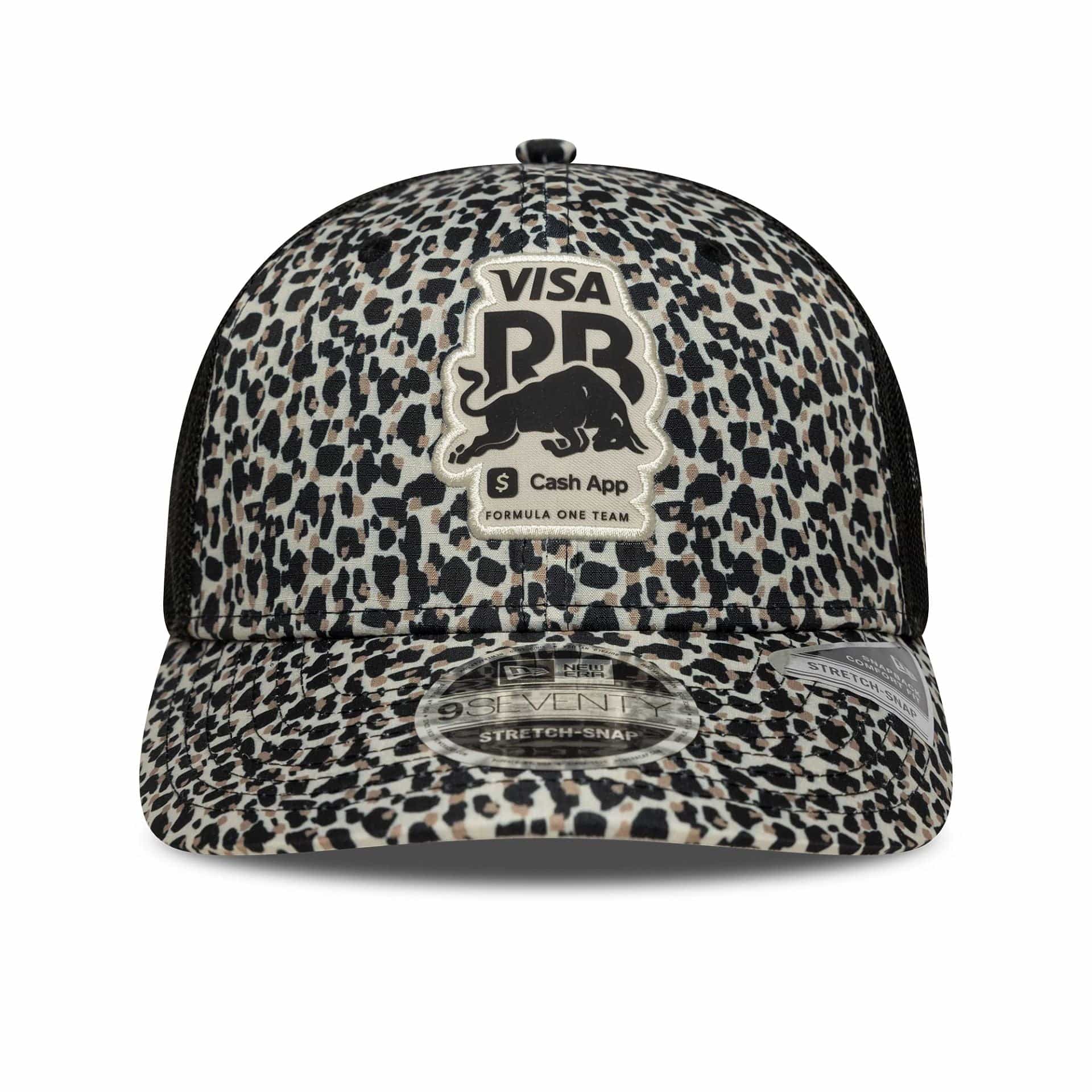 Visa Cash App Racing Bulls Leopard 9SEVENTY Stretch Snap Cap