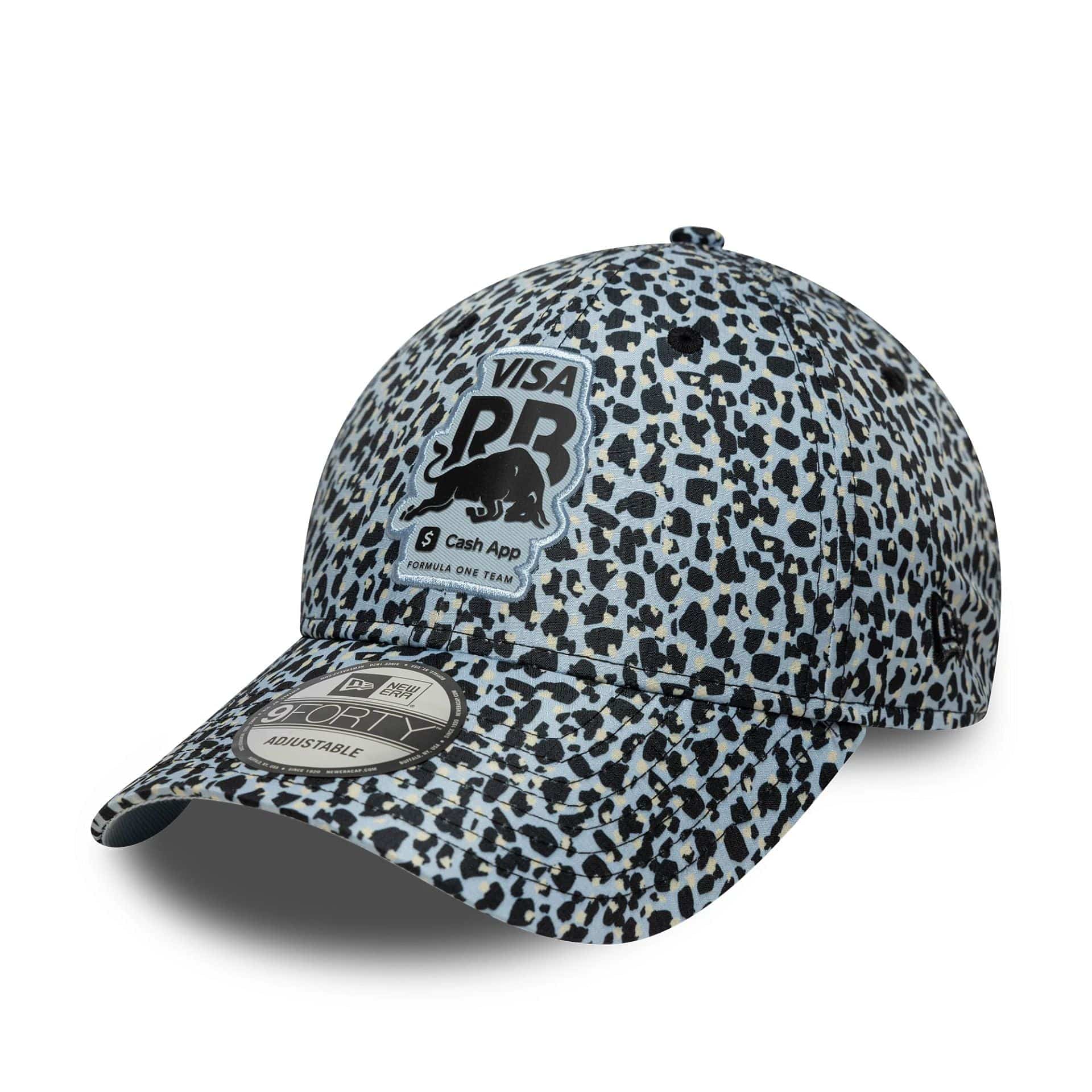 Visa Cash App Racing Bulls Leopard Pastel Blue 9FORTY M-Crown Cap