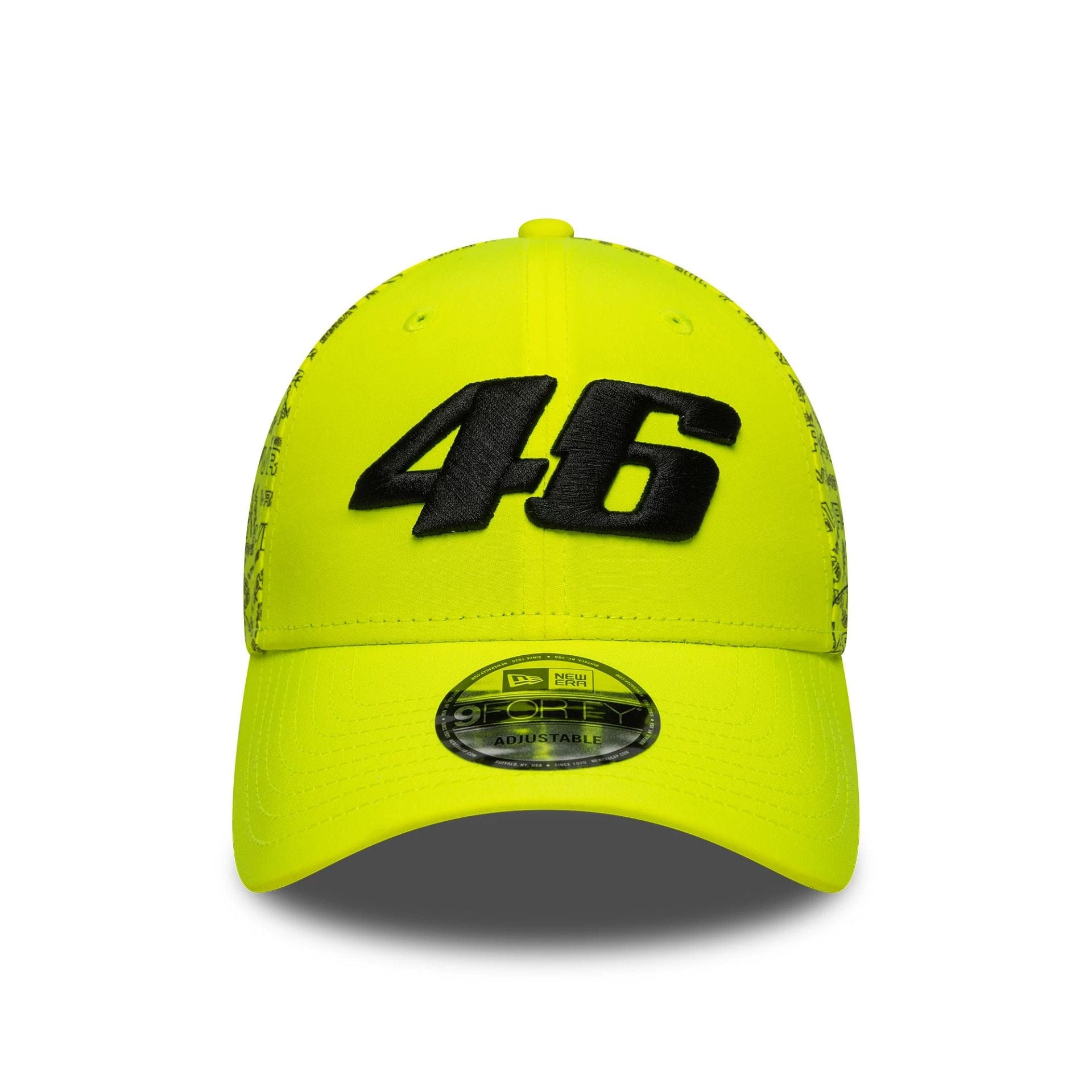 VR46 All Over Print Bright Yellow 9FORTY Cap