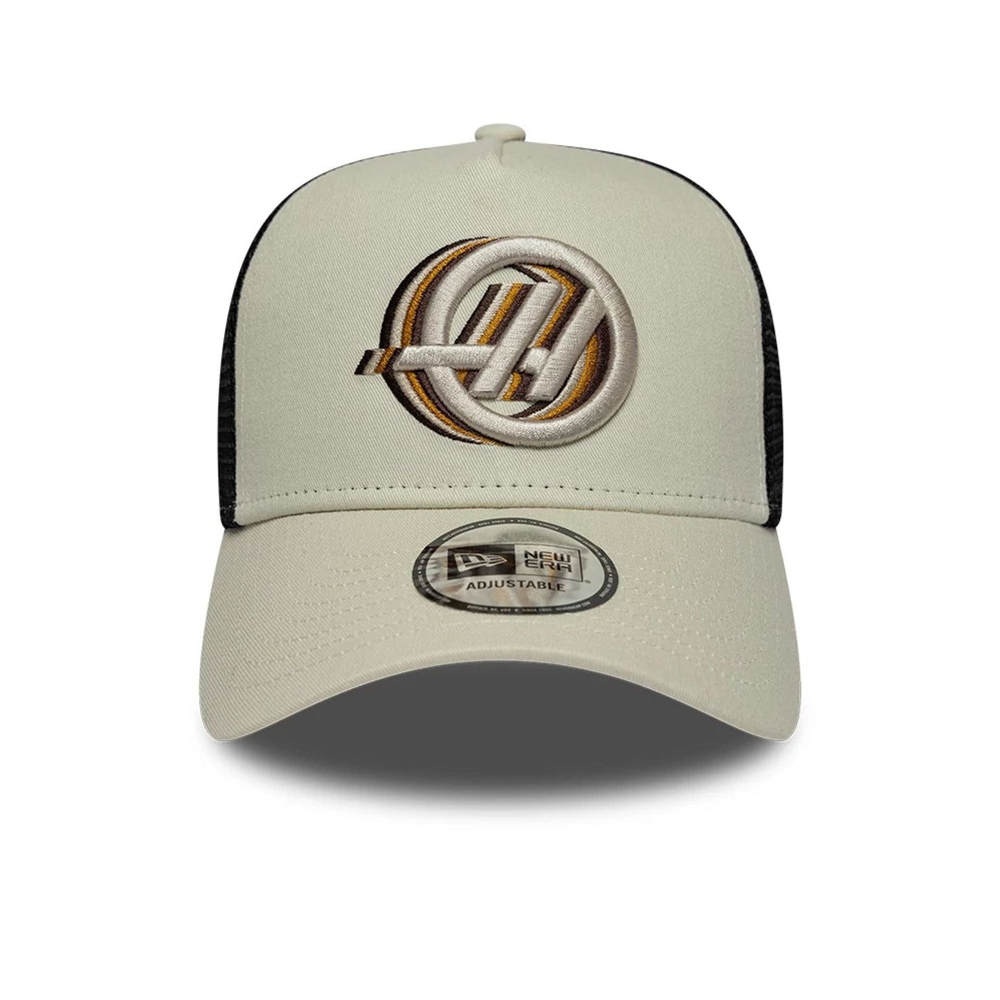 TGR Haas F1 Cream 9FORTY A-Frame Trucker Cap