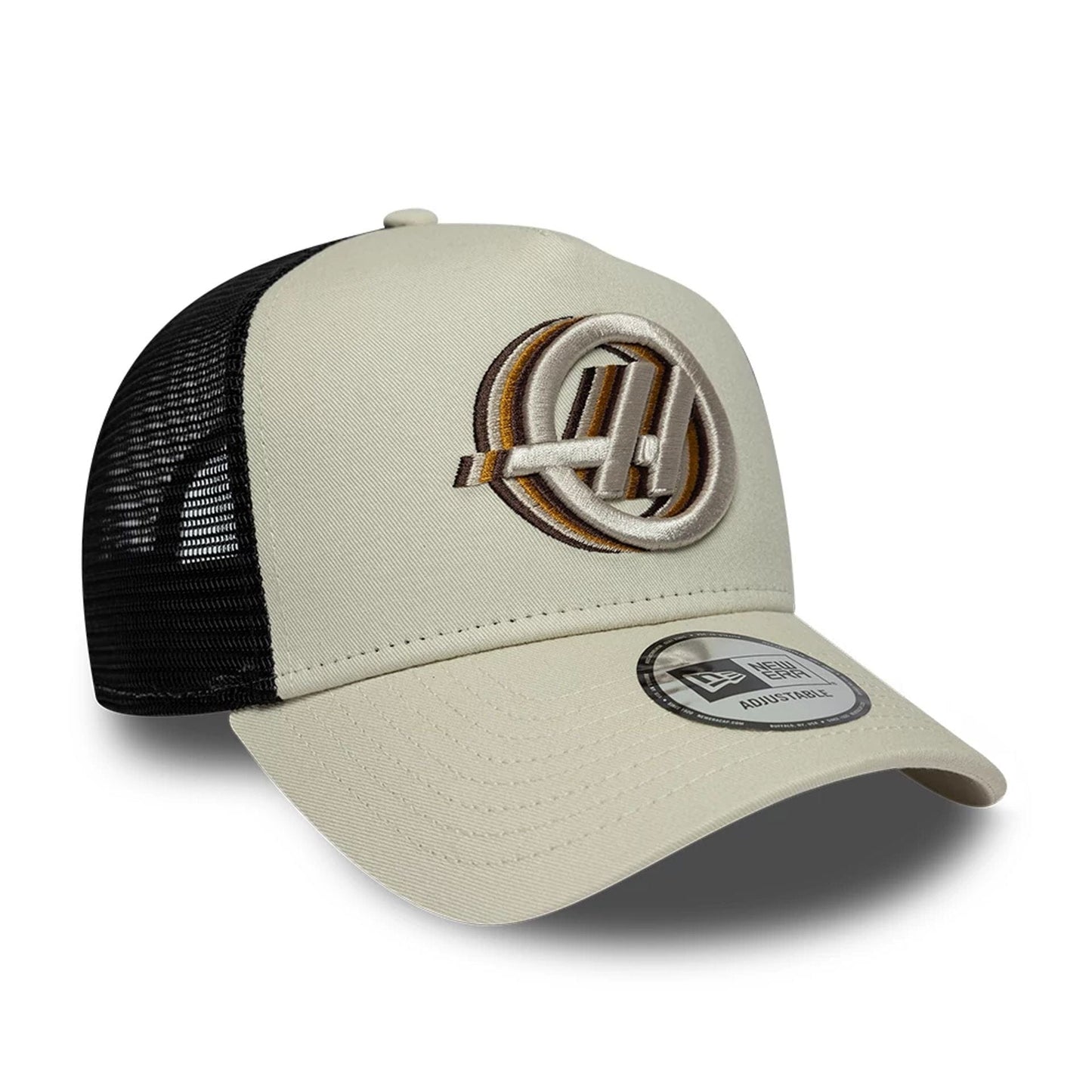 TGR Haas F1 Cream 9FORTY A-Frame Trucker Cap