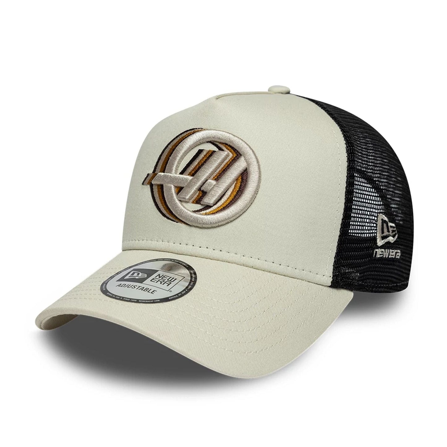 TGR Haas F1 Cream 9FORTY A-Frame Trucker Cap
