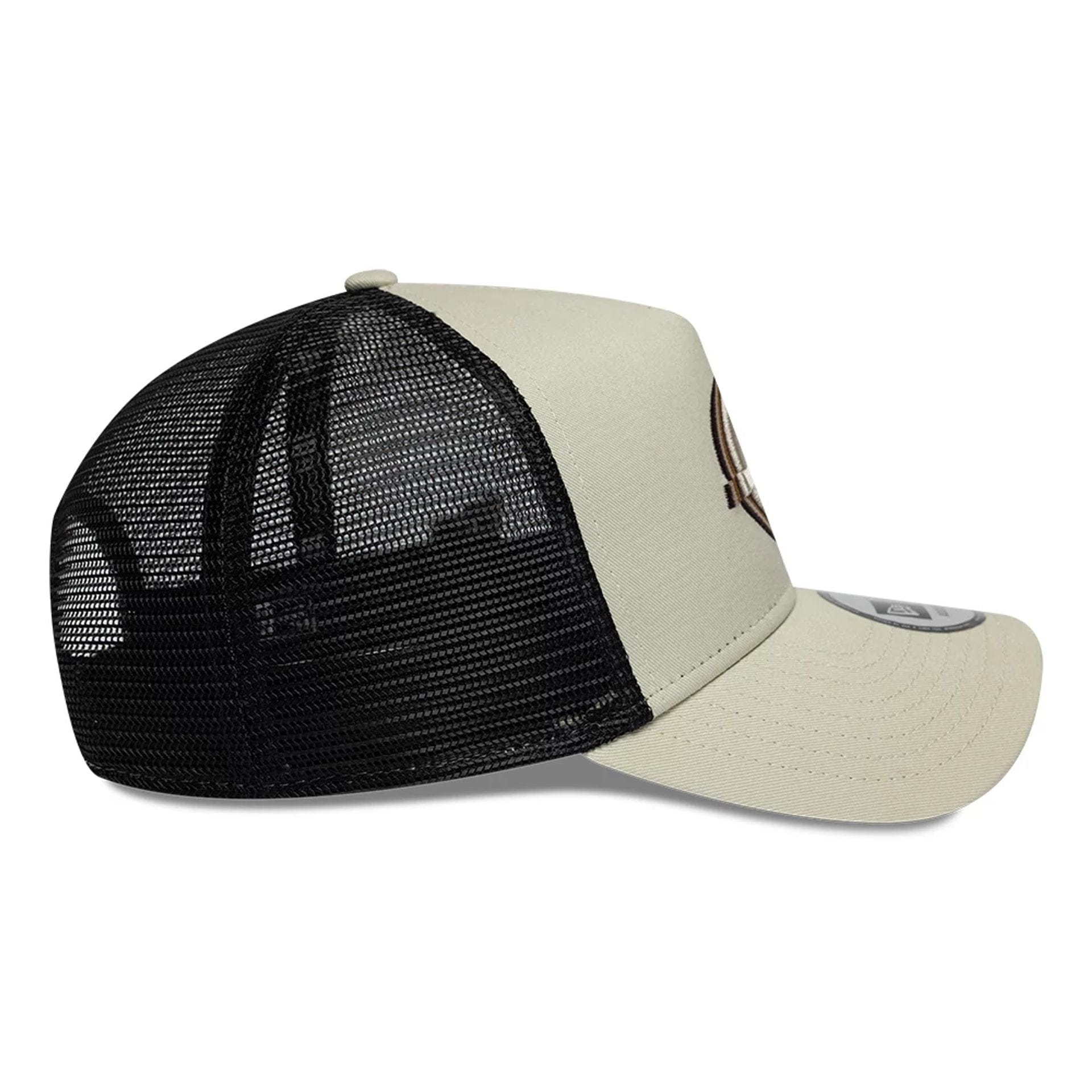 TGR Haas F1 Cream 9FORTY A-Frame Trucker Cap