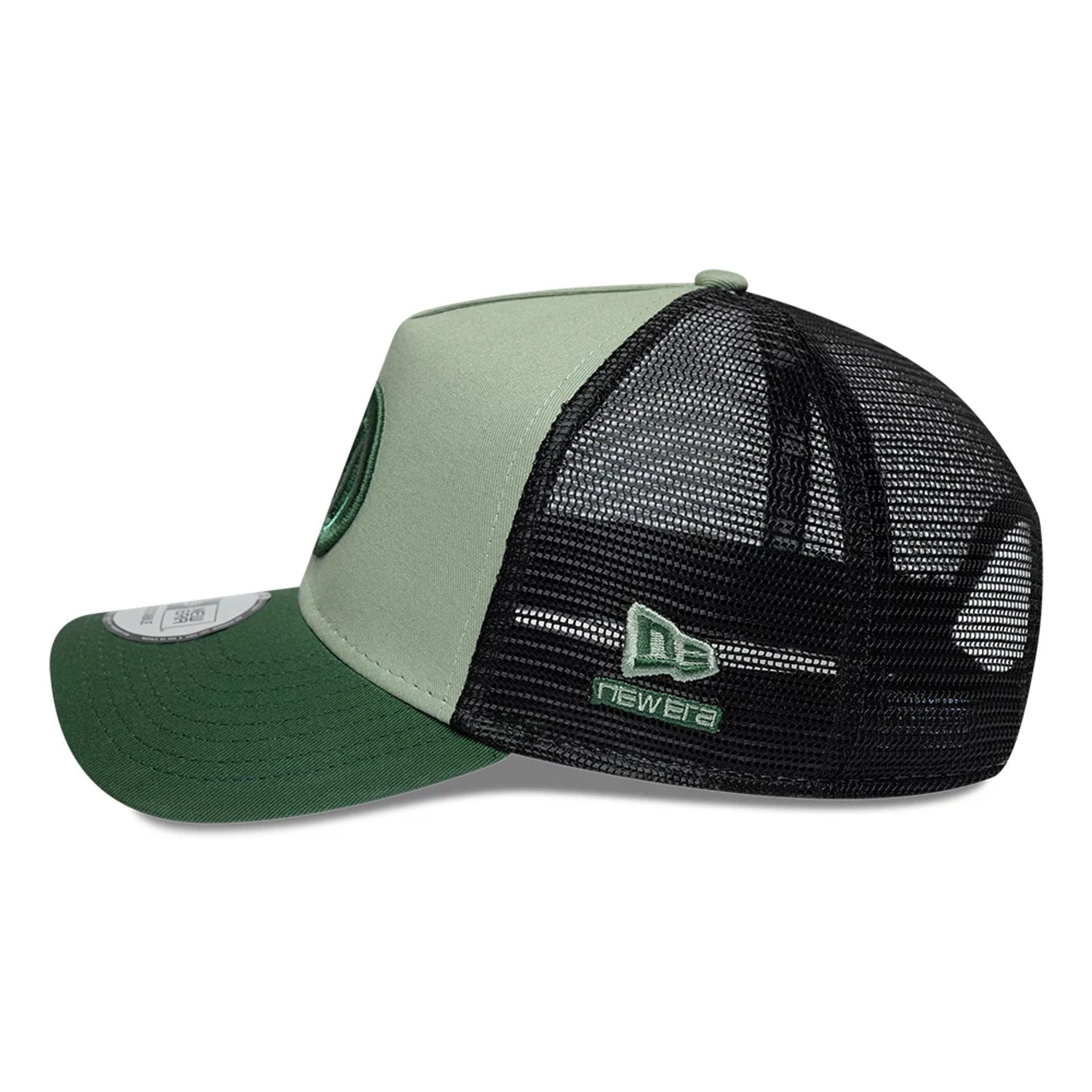 TGR Haas F1 Dark Green 9FORTY A-Frame Trucker Cap