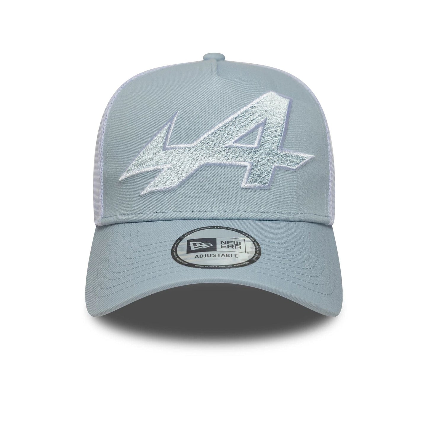 Alpine Racing Pastel Blue 9FORTY A-Frame Trucker Cap