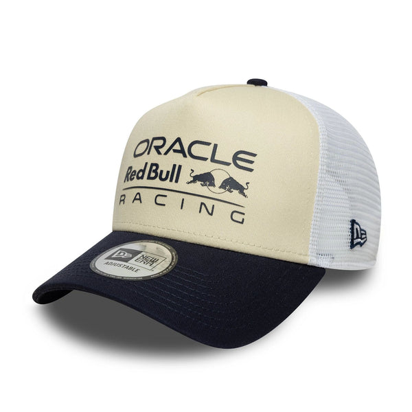 Red Bull Racing Cream 9FORTY A-Frame Trucker Cap