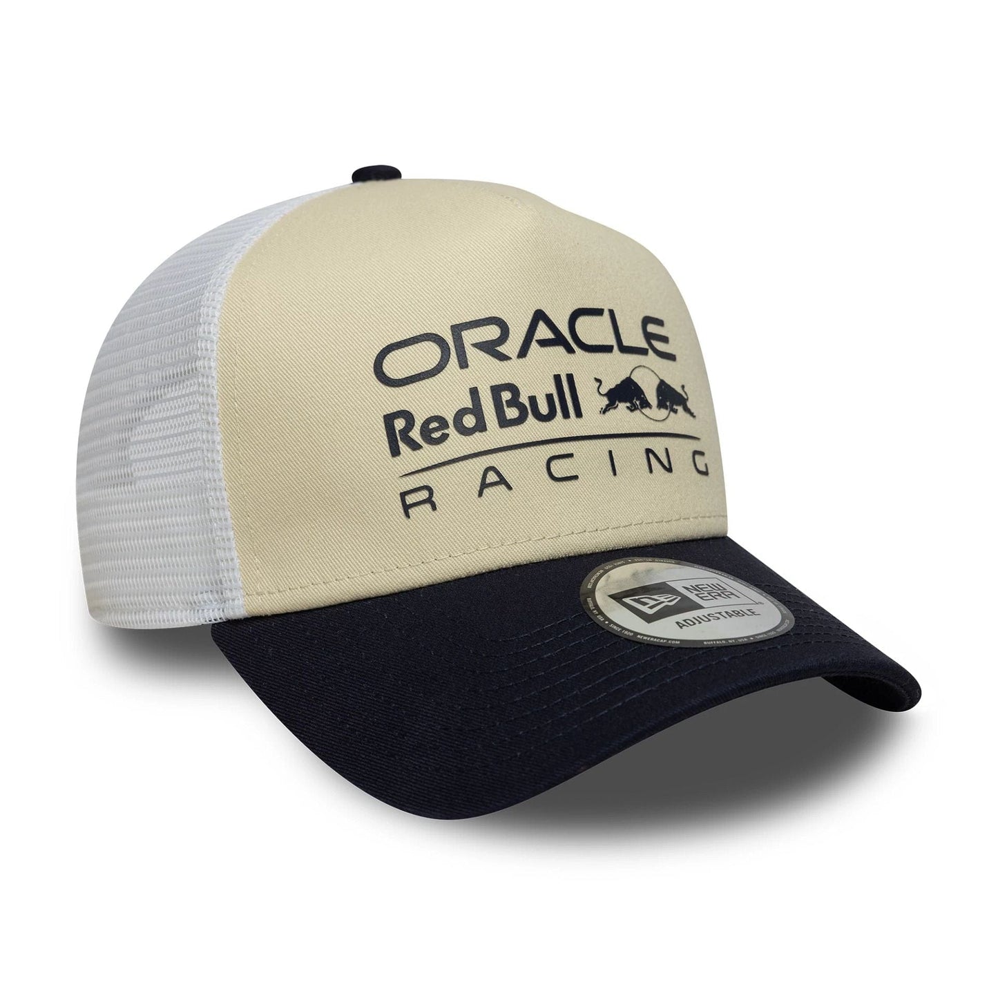 Red Bull Racing Cream 9FORTY A-Frame Trucker Cap