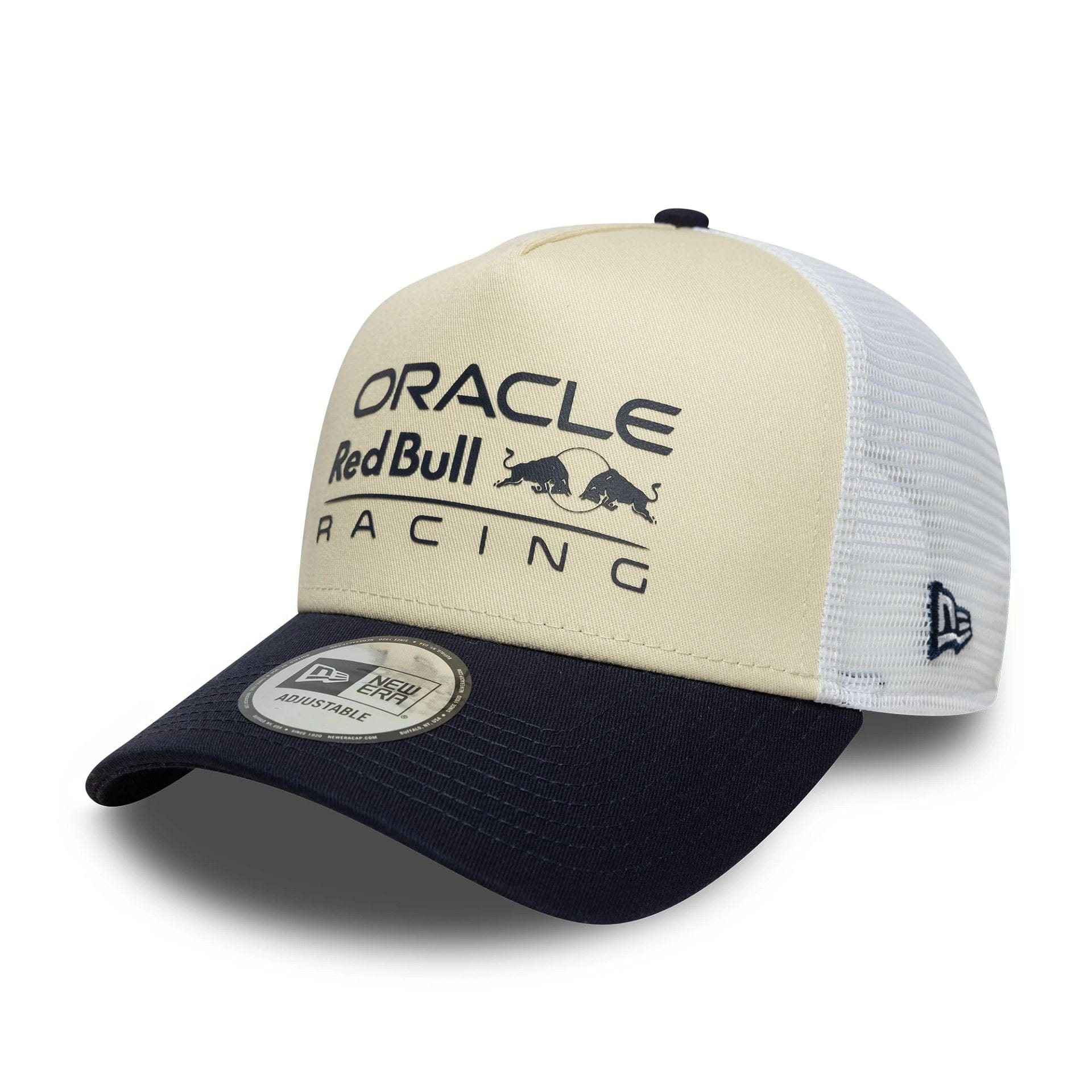 Red Bull Racing Cream 9FORTY A-Frame Trucker Cap