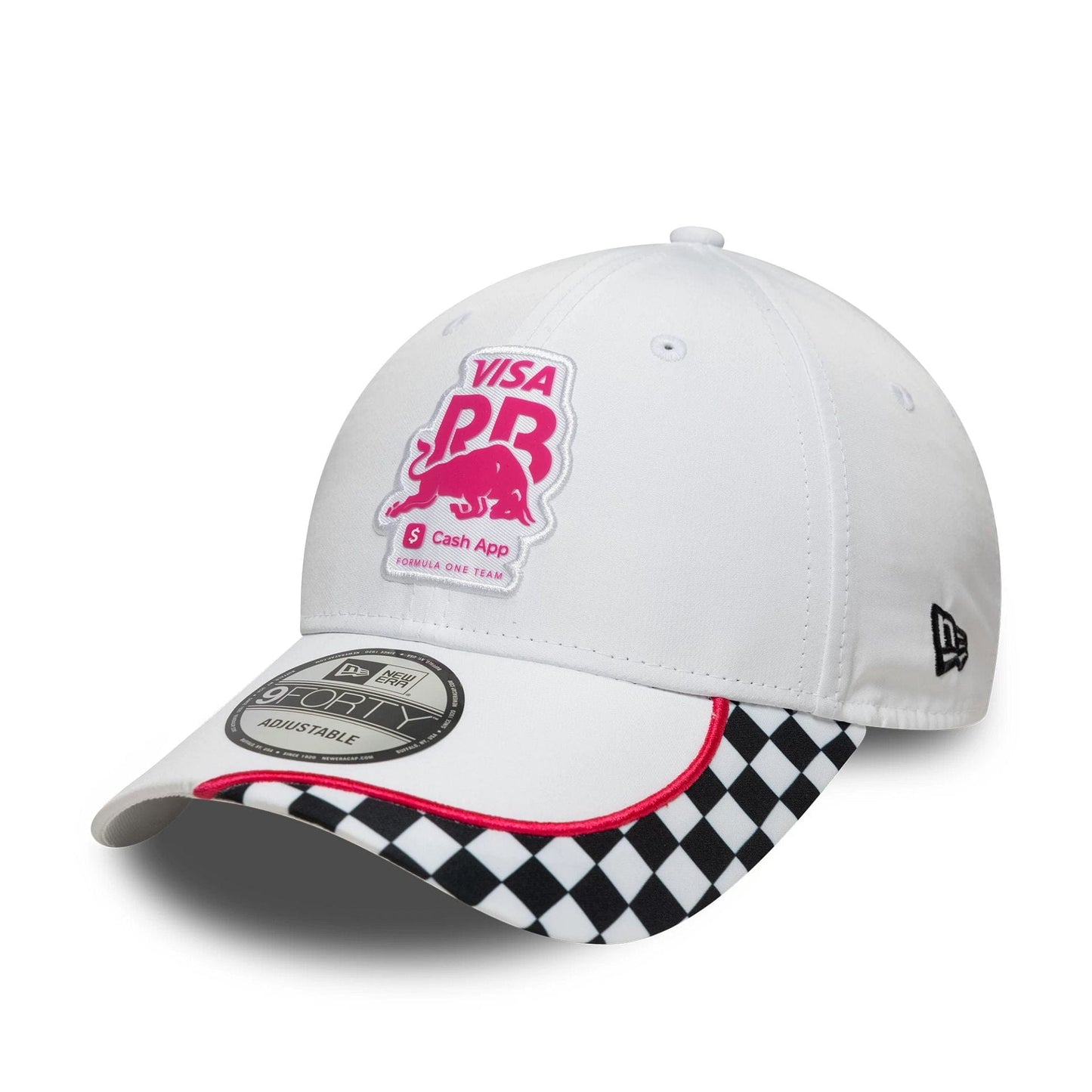 Visa Cash App Racing Bulls Checkerboard White 9FORTY Cap