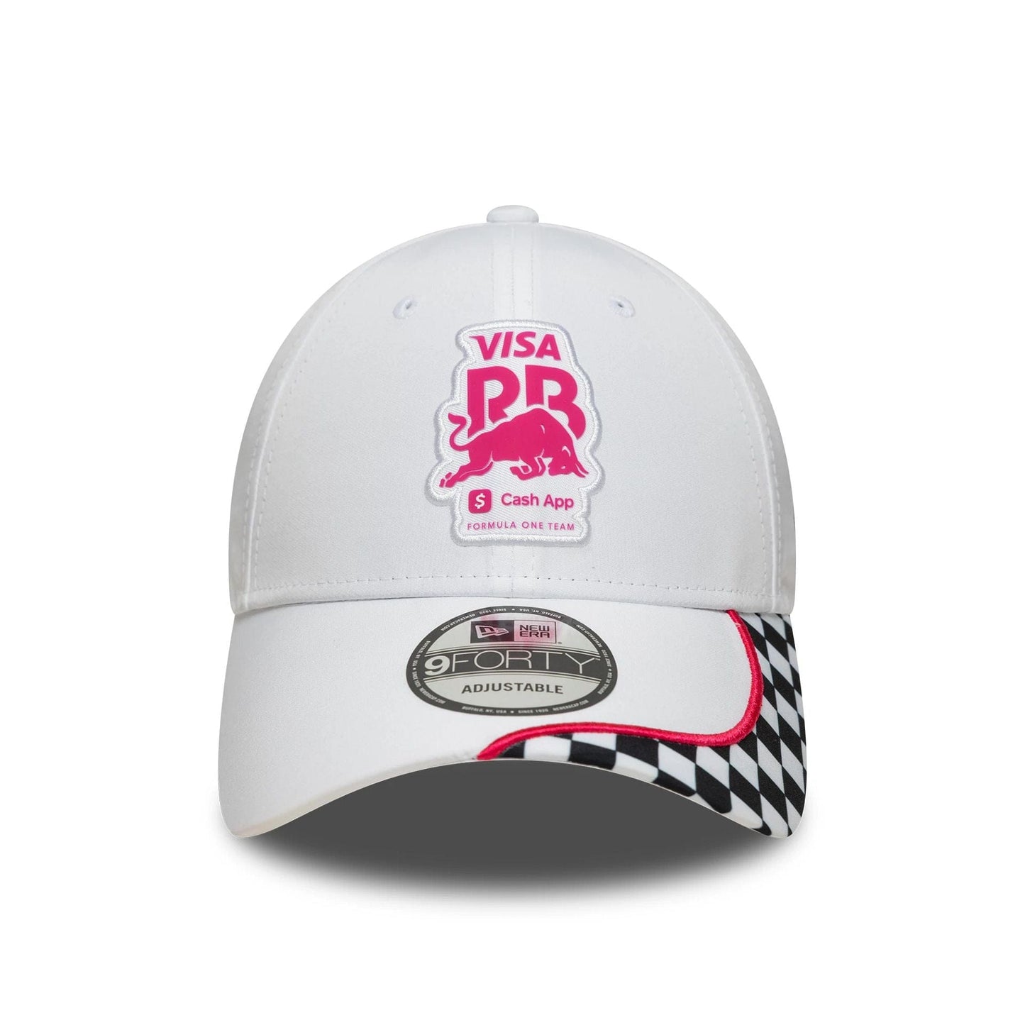 Visa Cash App Racing Bulls Checkerboard White 9FORTY Cap