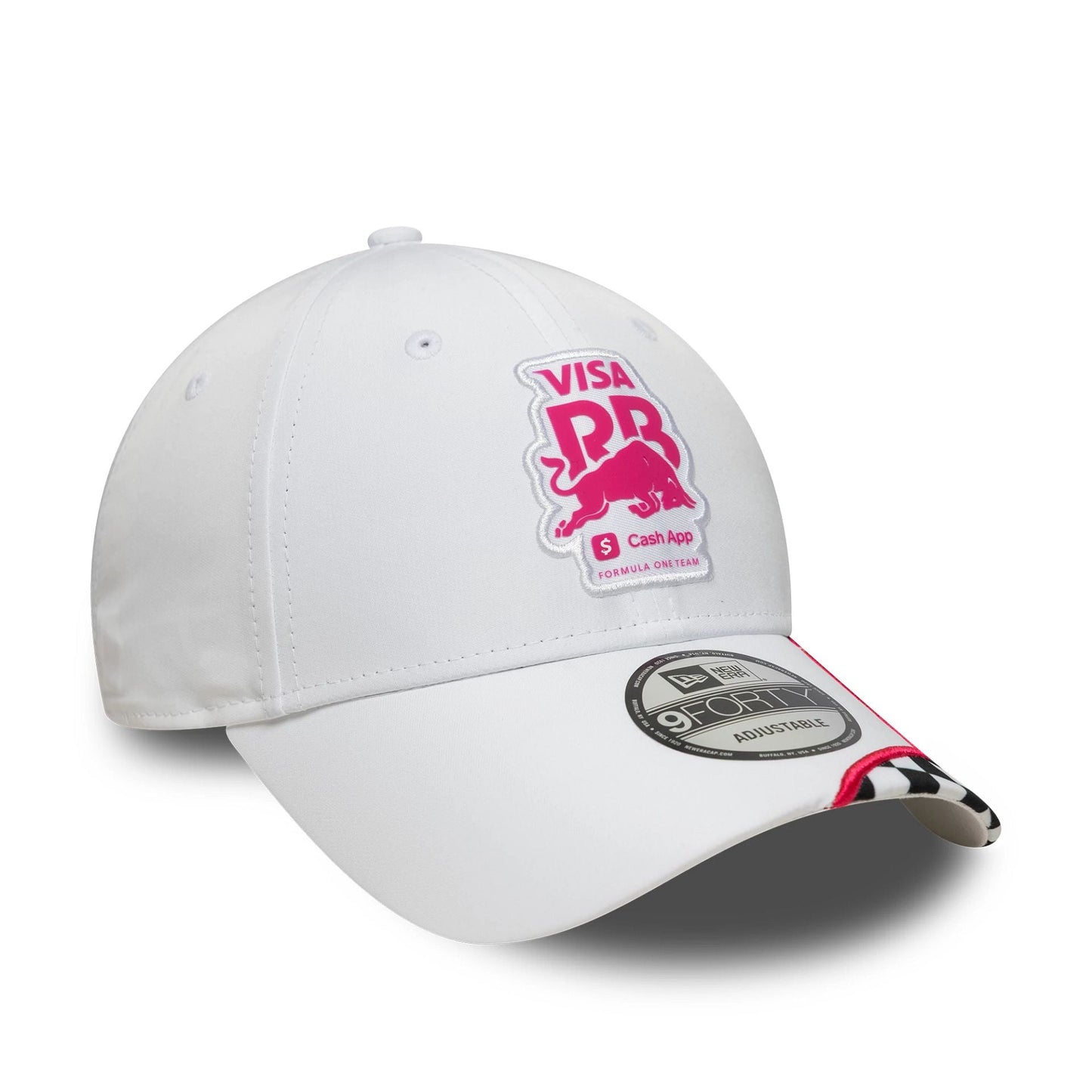 Visa Cash App Racing Bulls Checkerboard White 9FORTY Cap