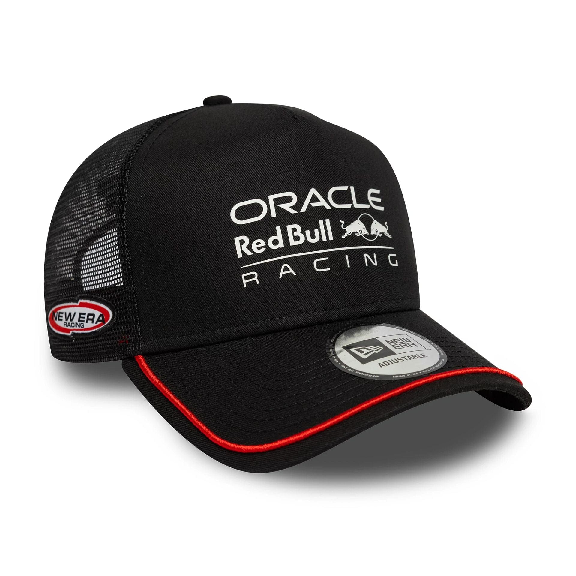 Red Bull Racing Patch Black 9FORTY A-Frame Trucker Cap – Interactive Group