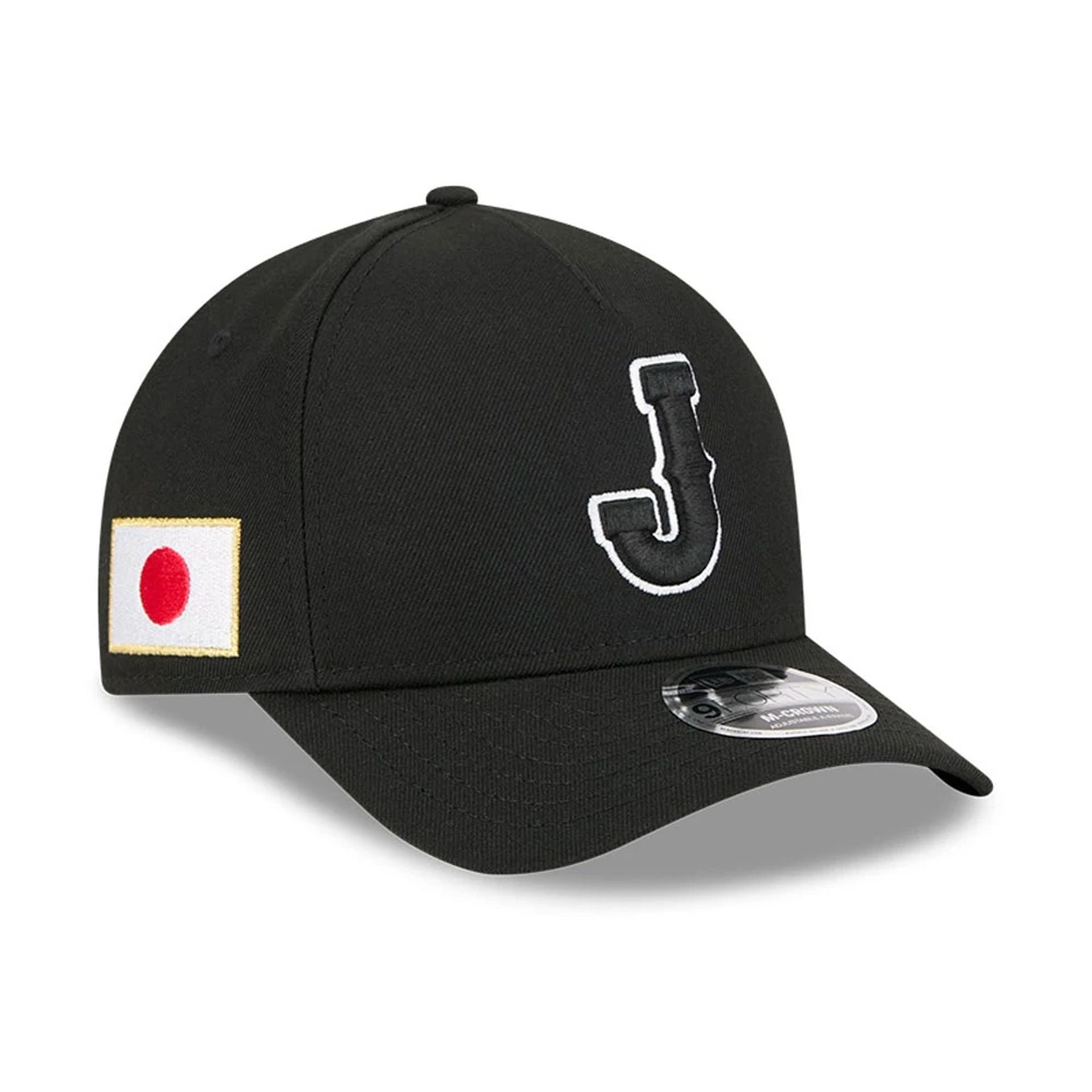 Japan MLB World Baseball Classic 2026 Black 9FORTY M-Crown A-Frame Adjustable Cap