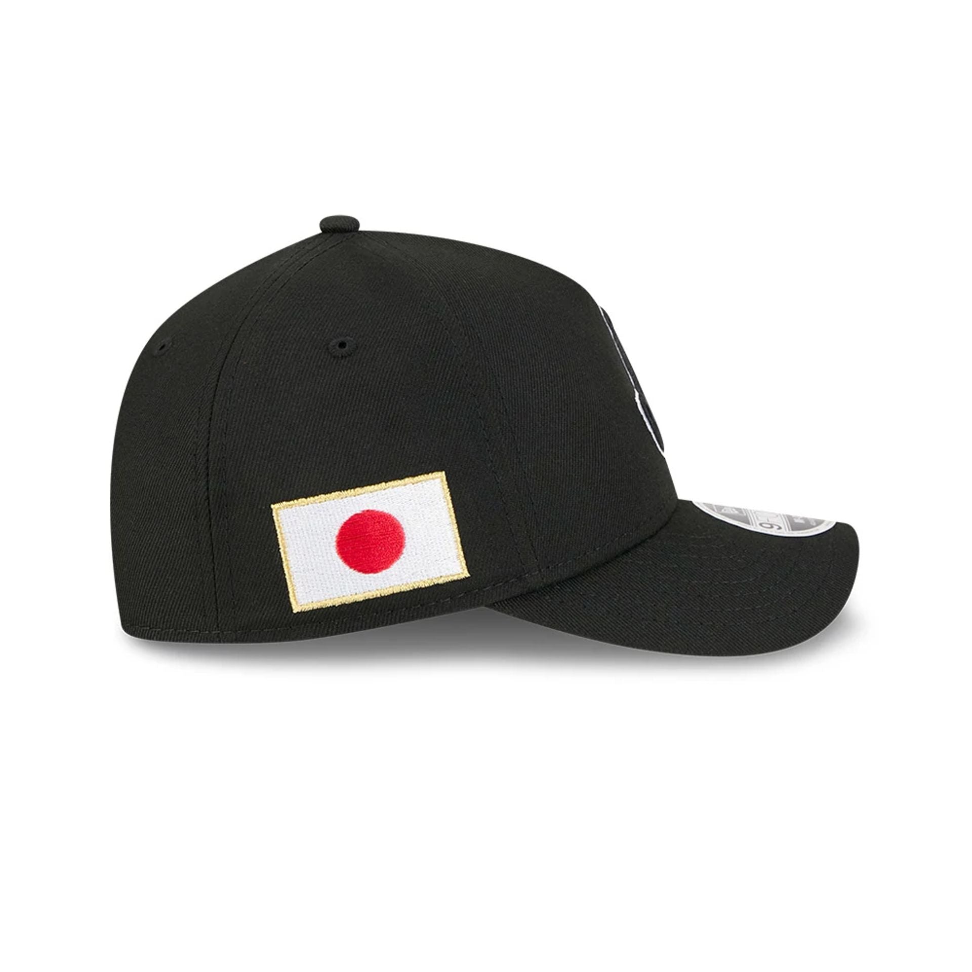 Japan MLB World Baseball Classic 2026 Black 9FORTY M-Crown A-Frame Adjustable Cap