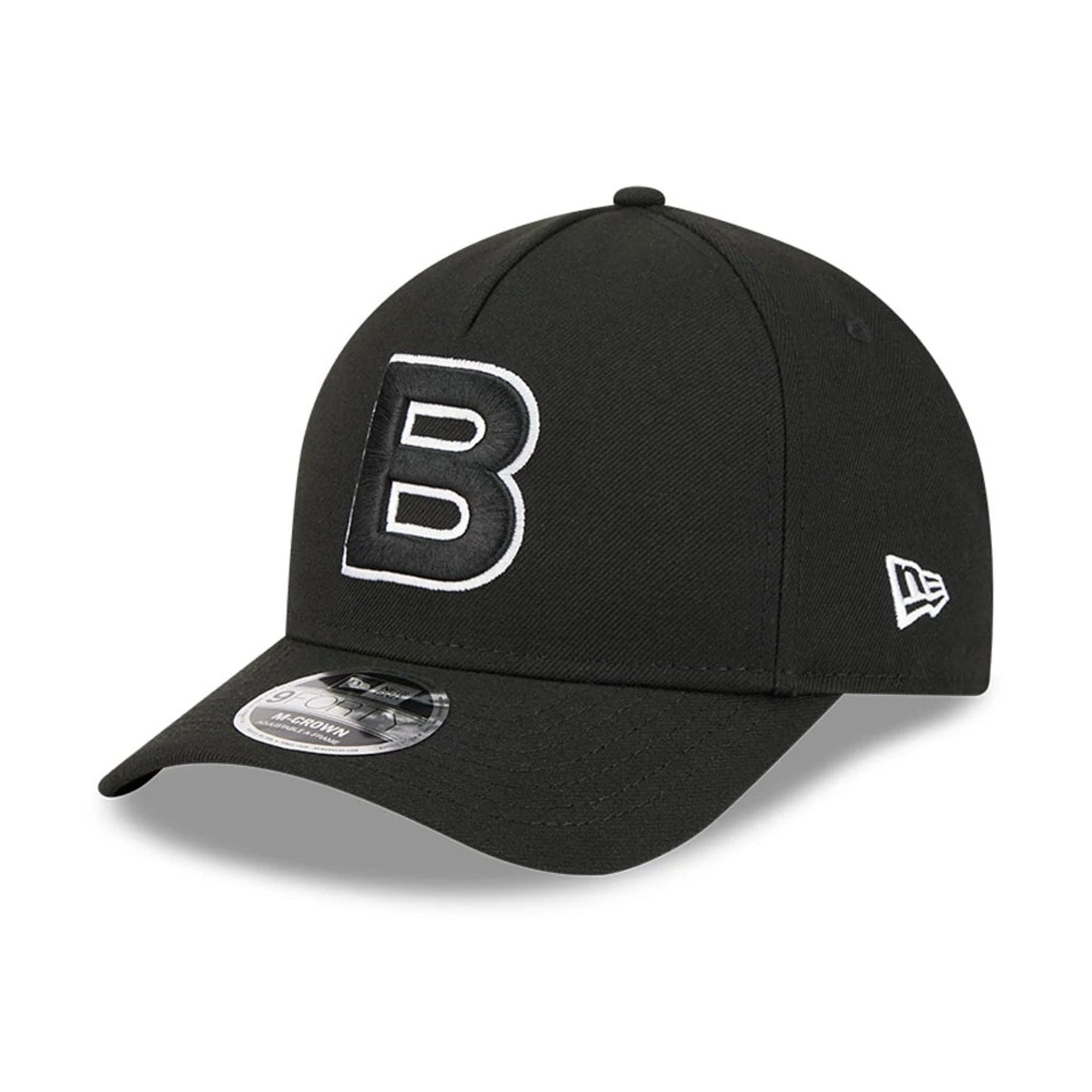 Brazil MLB World Baseball Classic 2026 Black 9FORTY M-Crown A-Frame Adjustable Cap