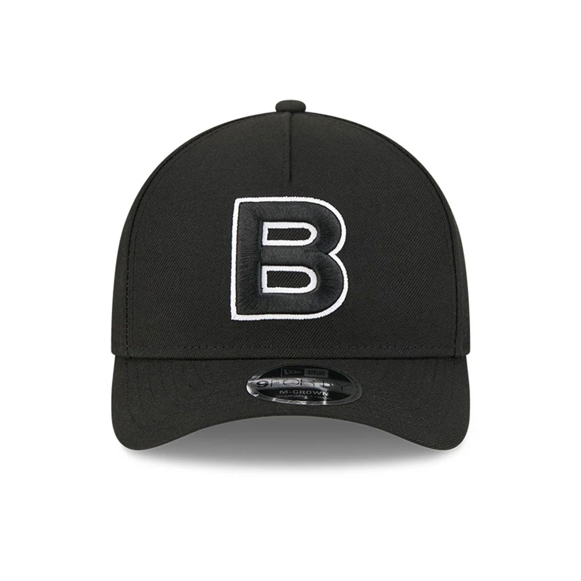 Brazil MLB World Baseball Classic 2026 Black 9FORTY M-Crown A-Frame Adjustable Cap