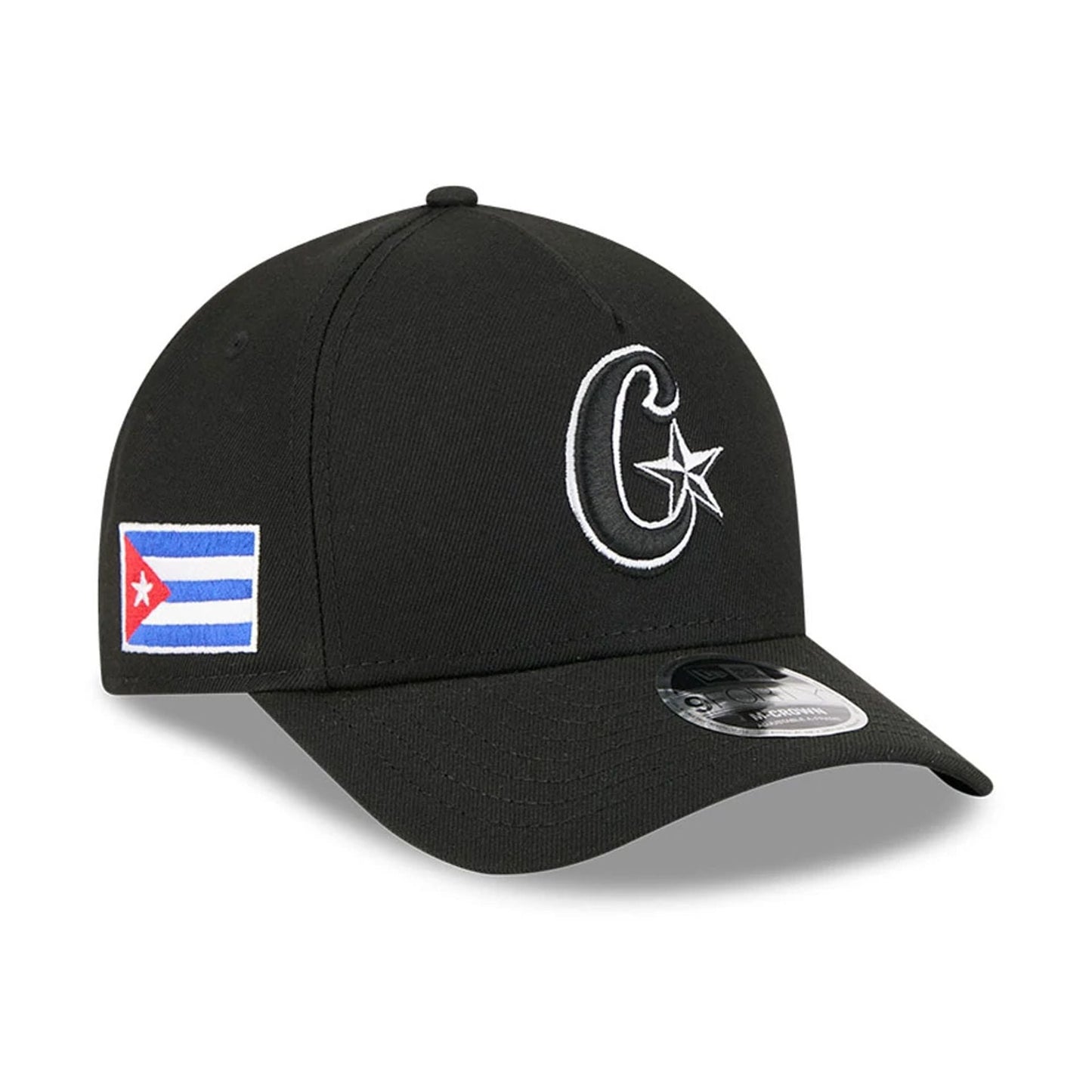 Cuba MLB World Baseball Classic 2026 Black 9FORTY M-Crown A-Frame Adjustable Cap