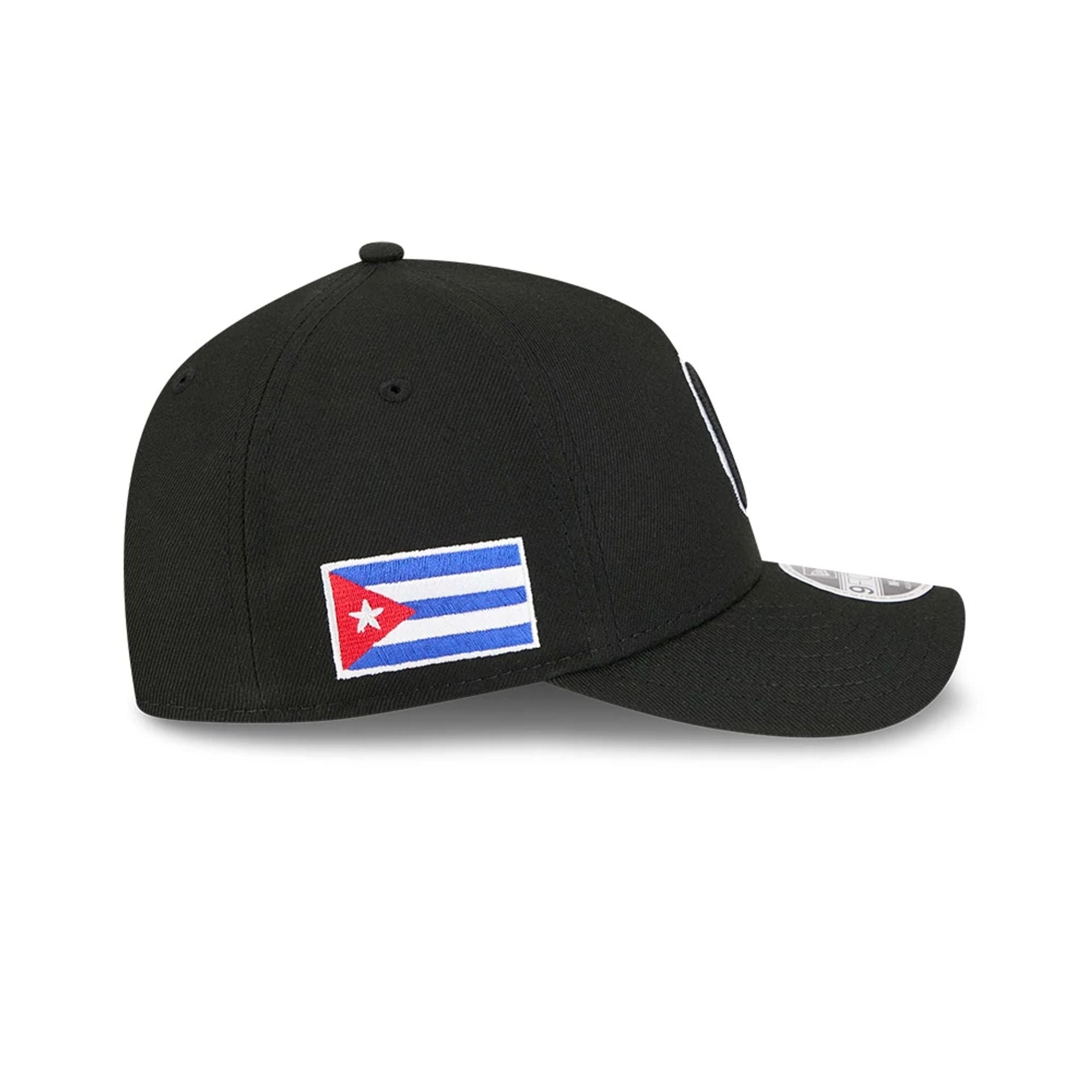 Cuba MLB World Baseball Classic 2026 Black 9FORTY M-Crown A-Frame Adjustable Cap
