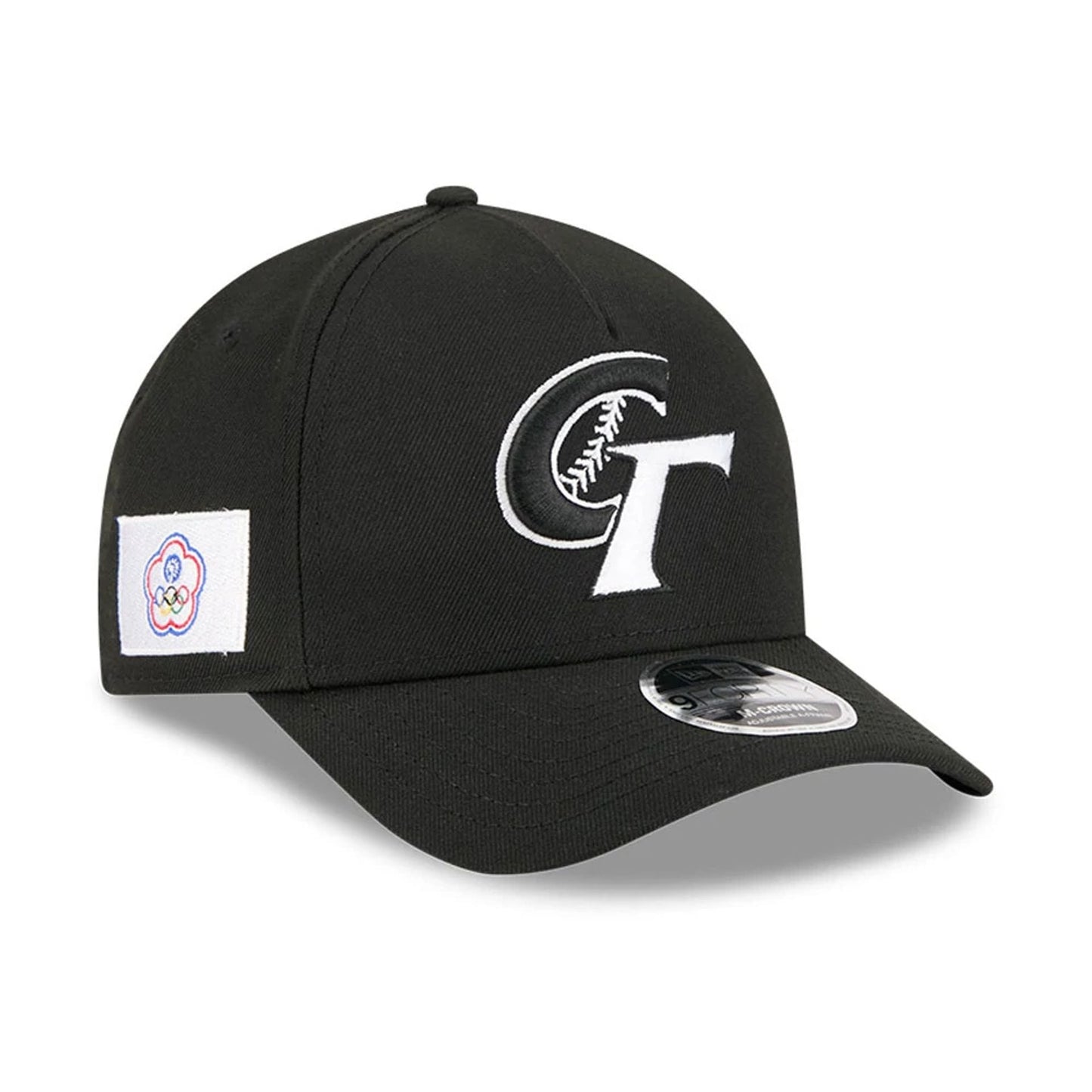 Chinese Taipei MLB World Baseball Classic 2026 Black 9FORTY M-Crown A-Frame Adjustable Cap
