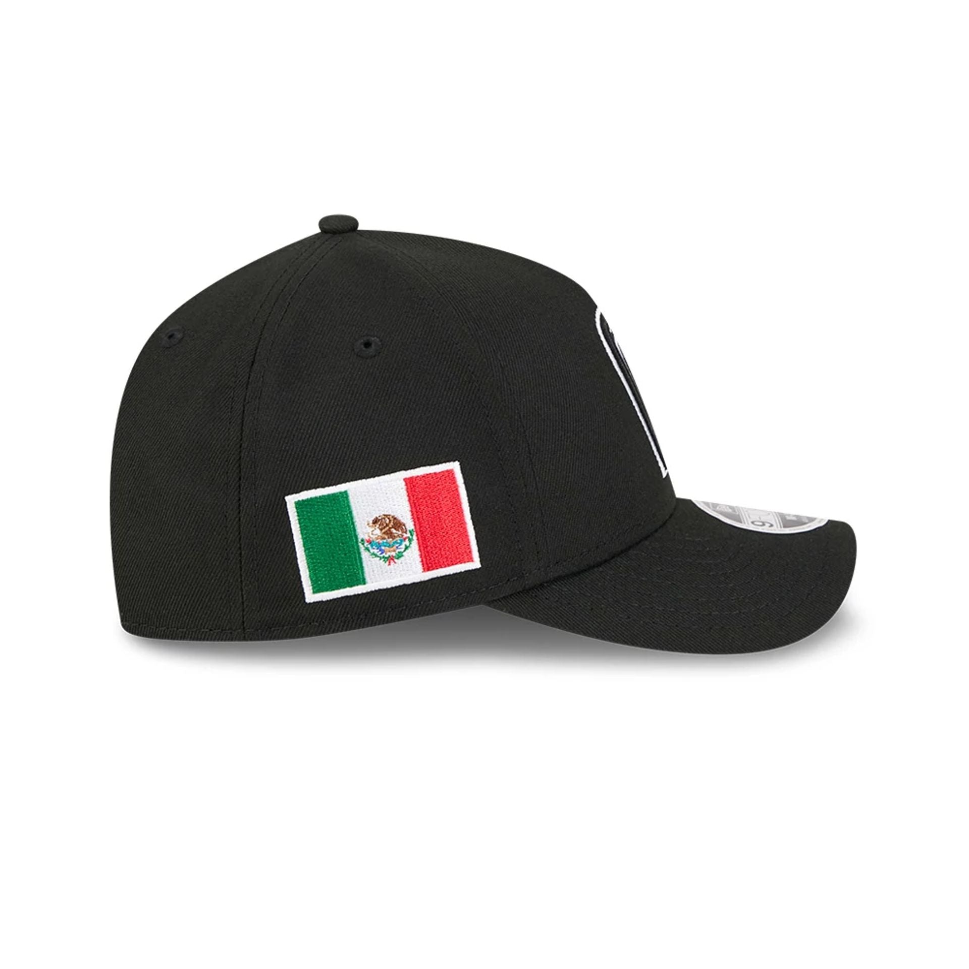 Mexico MLB World Baseball Classic 2026 Black 9FORTY M-Crown A-Frame Adjustable Cap