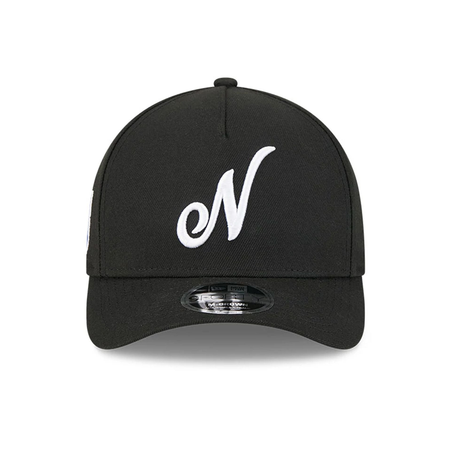 Nicaragua MLB World Baseball Classic 2026 Black 9FORTY M-Crown A-Frame Adjustable Cap