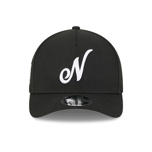 Nicaragua MLB World Baseball Classic 2026 Black 9FORTY M-Crown A-Frame Adjustable Cap