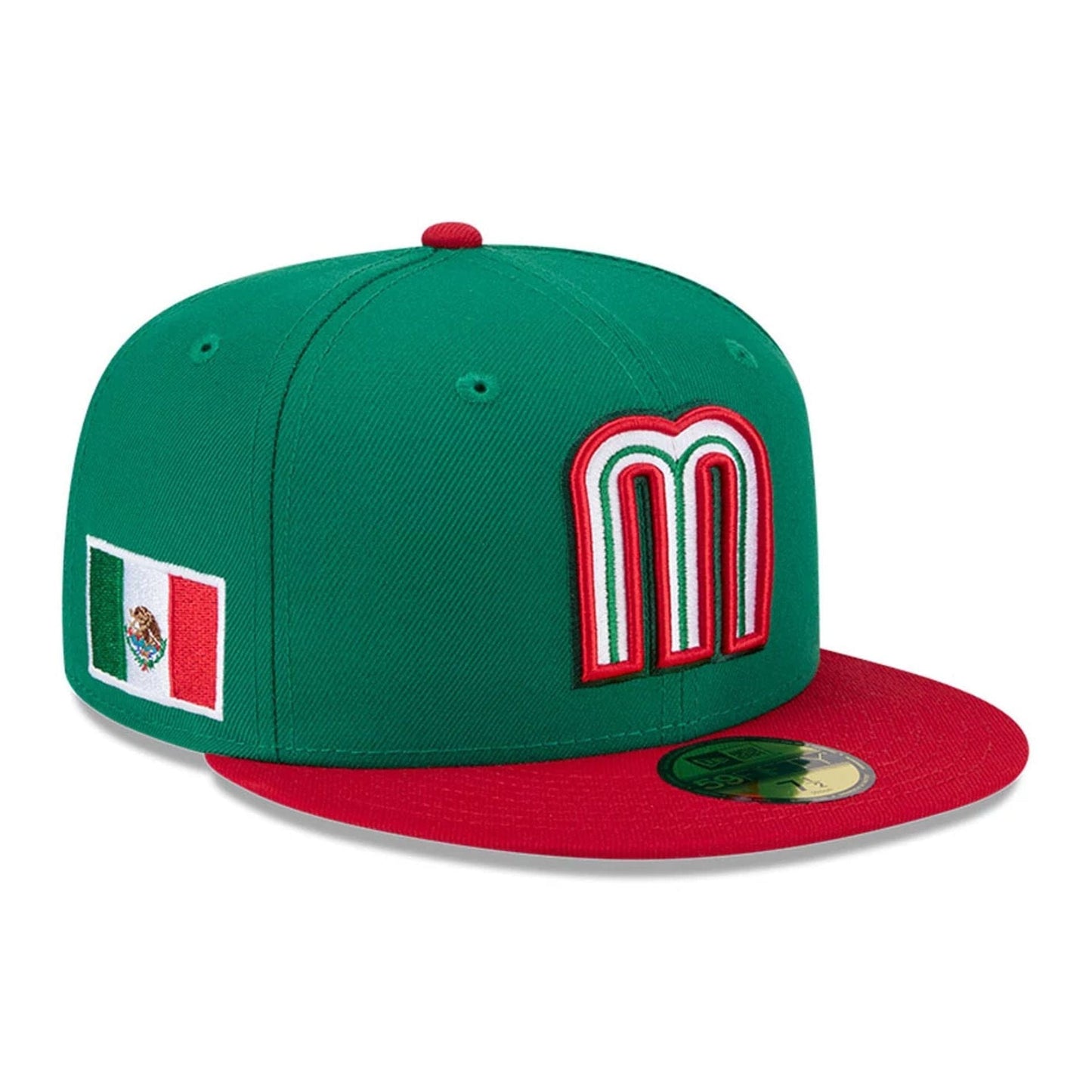 Mexico MLB World Baseball Classic 2026 Green 59FIFTY Fitted Cap