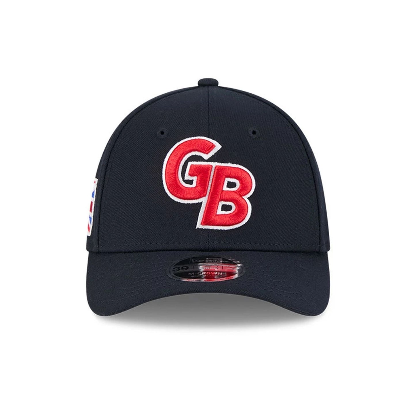 Great Britain MLB World Baseball Classic 2026 Navy 39THIRTY M-Crown Stretch Fit Cap