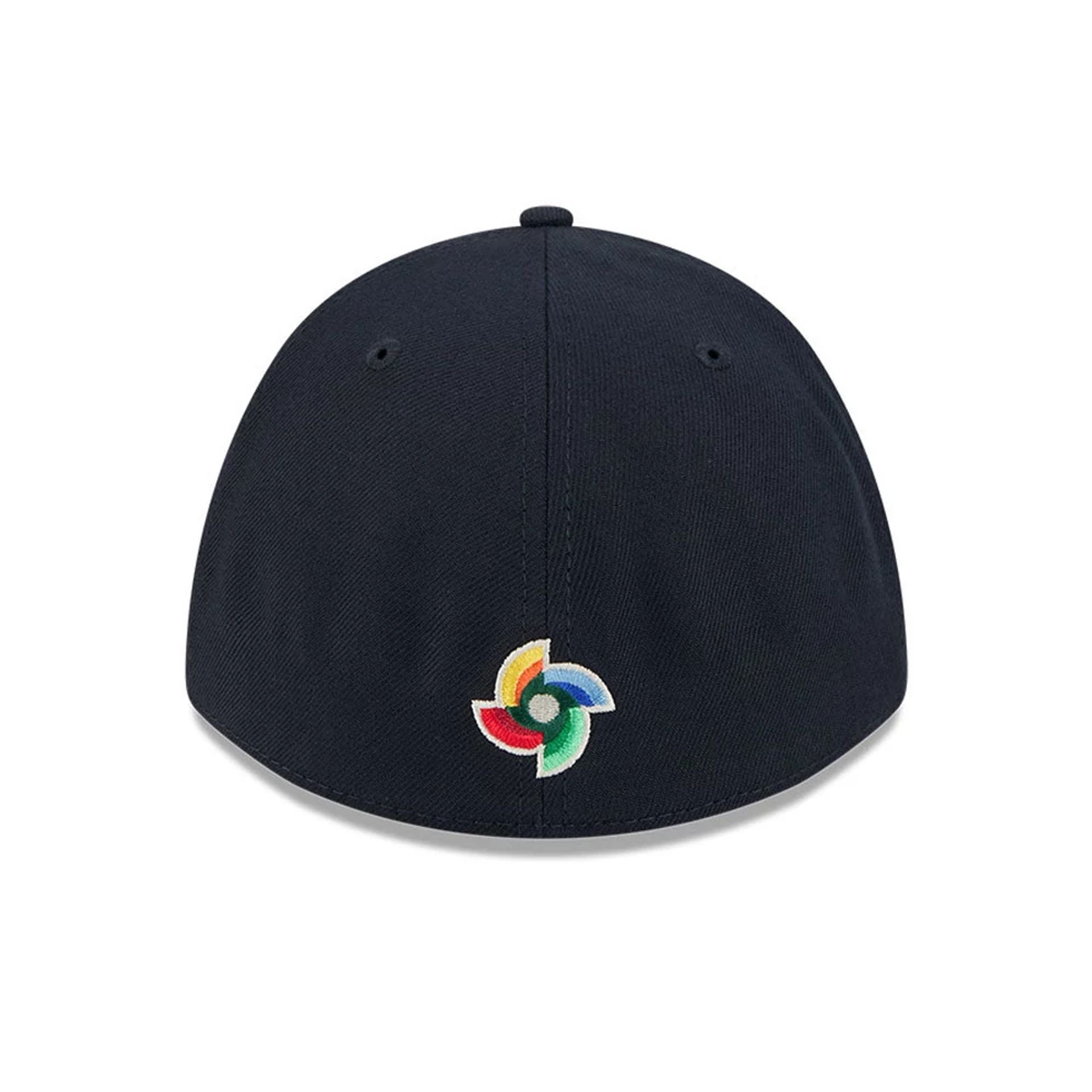 Great Britain MLB World Baseball Classic 2026 Navy 39THIRTY M-Crown Stretch Fit Cap