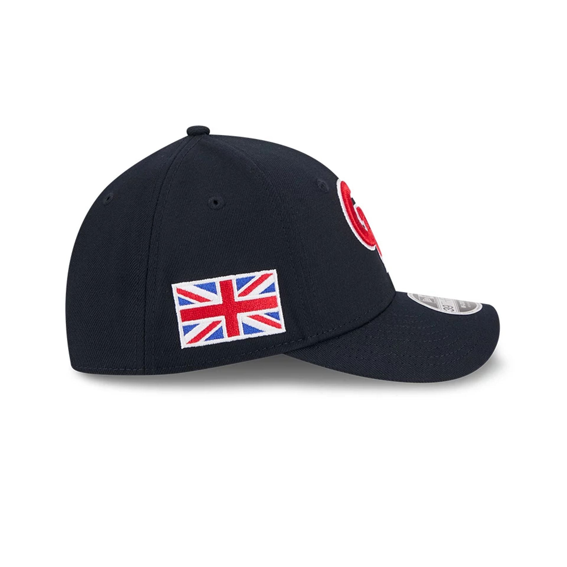 Great Britain MLB World Baseball Classic 2026 Navy 39THIRTY M-Crown Stretch Fit Cap