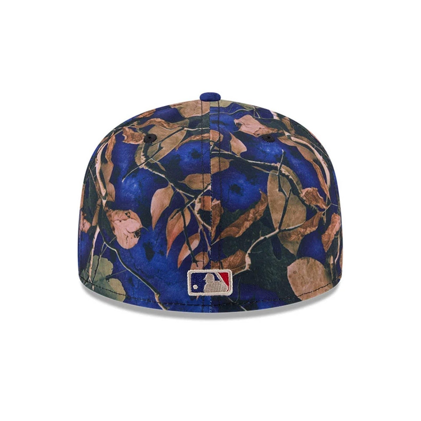 LA Dodgers MLB Leaves Dark Blue 59FIFTY Fitted Cap