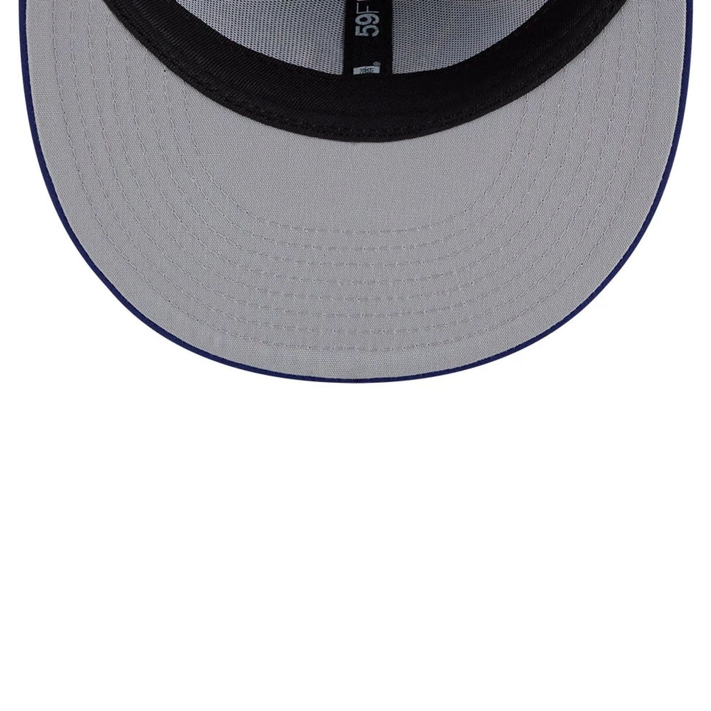 LA Dodgers MLB Leaves Dark Blue 59FIFTY Fitted Cap