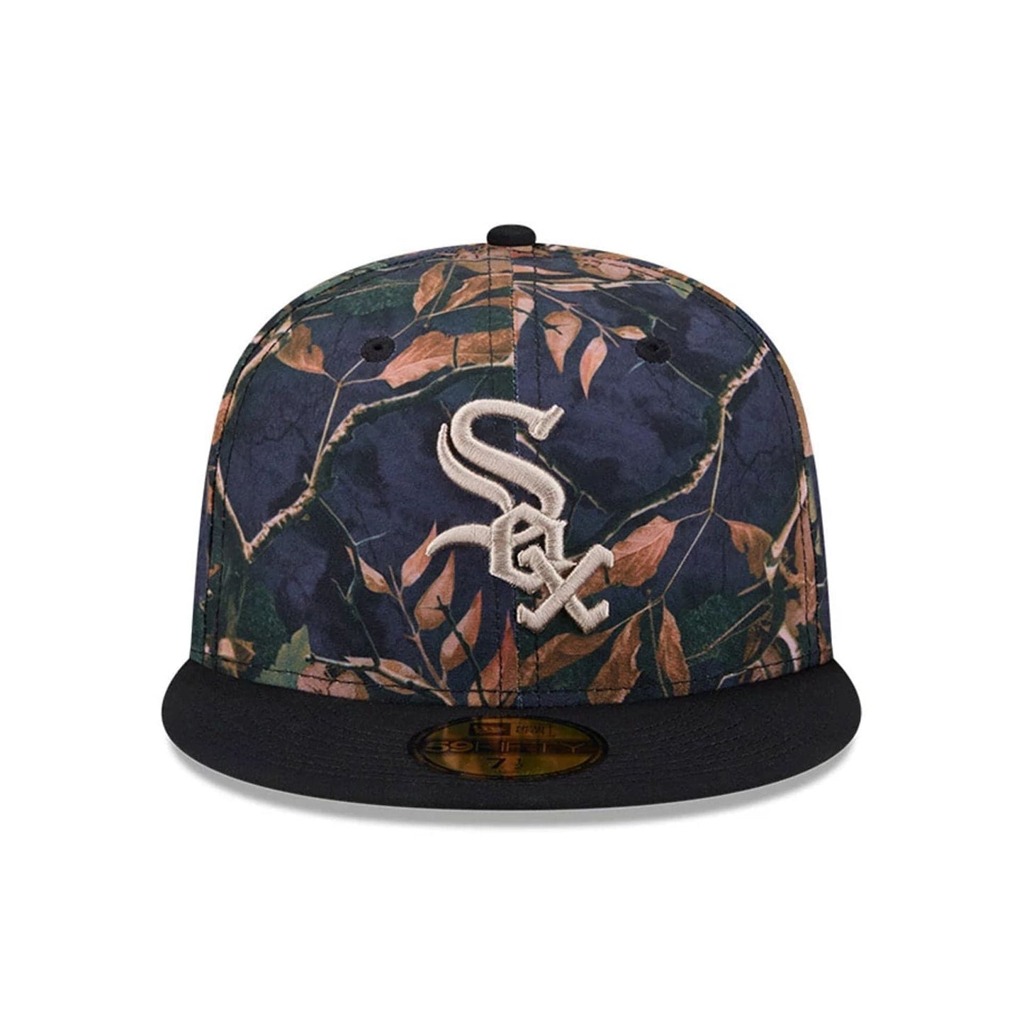 Chicago White Sox MLB Leaves Black 59FIFTY Fitted Cap