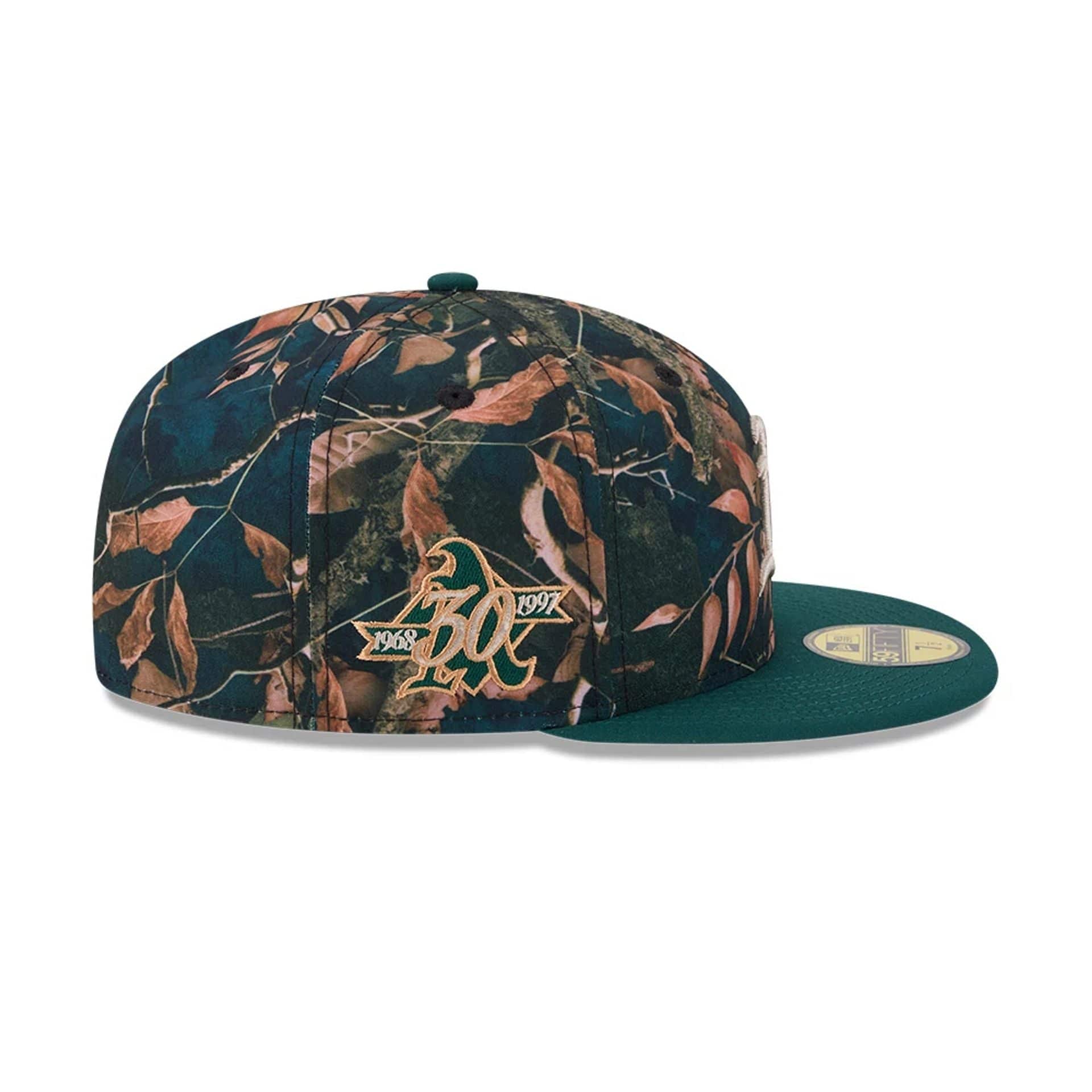 Athletics MLB Leaves Dark Green 59FIFTY Fitted Cap