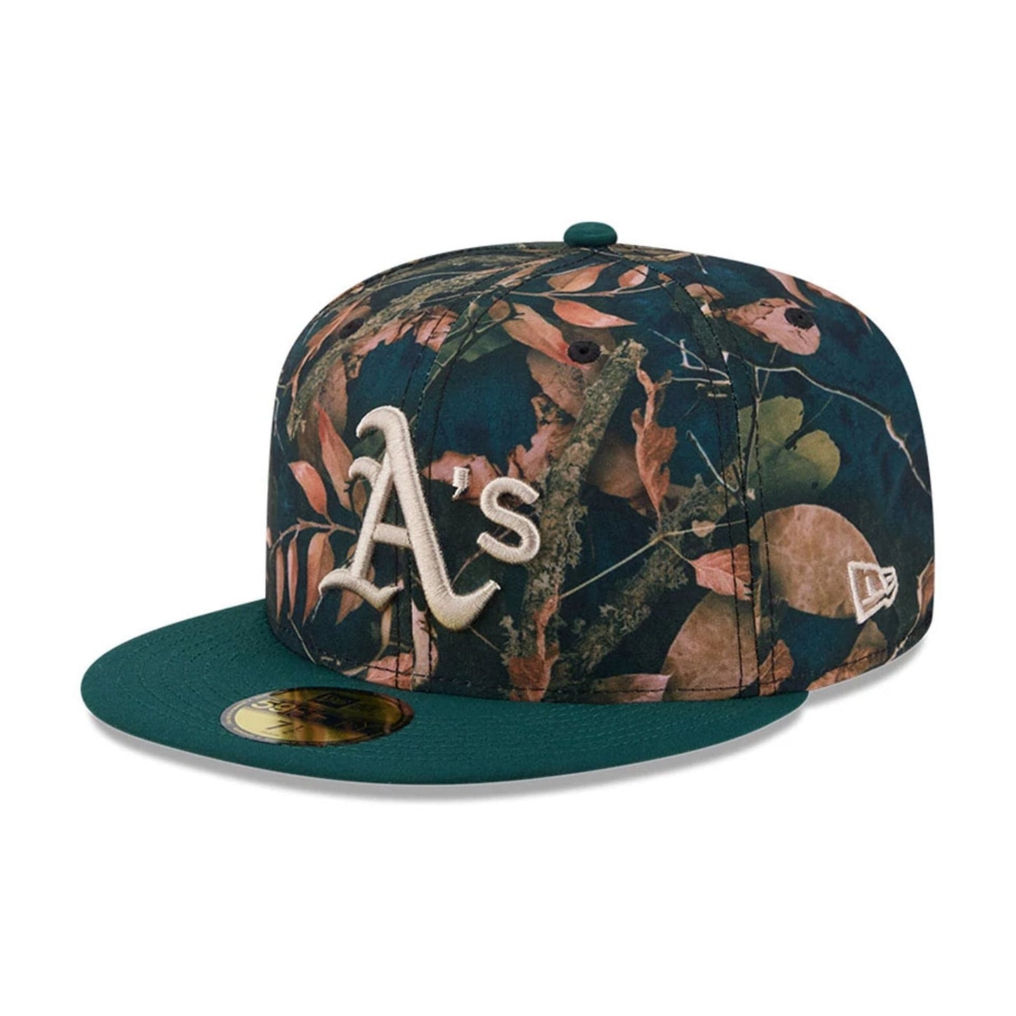 Athletics MLB Leaves Dark Green 59FIFTY Fitted Cap