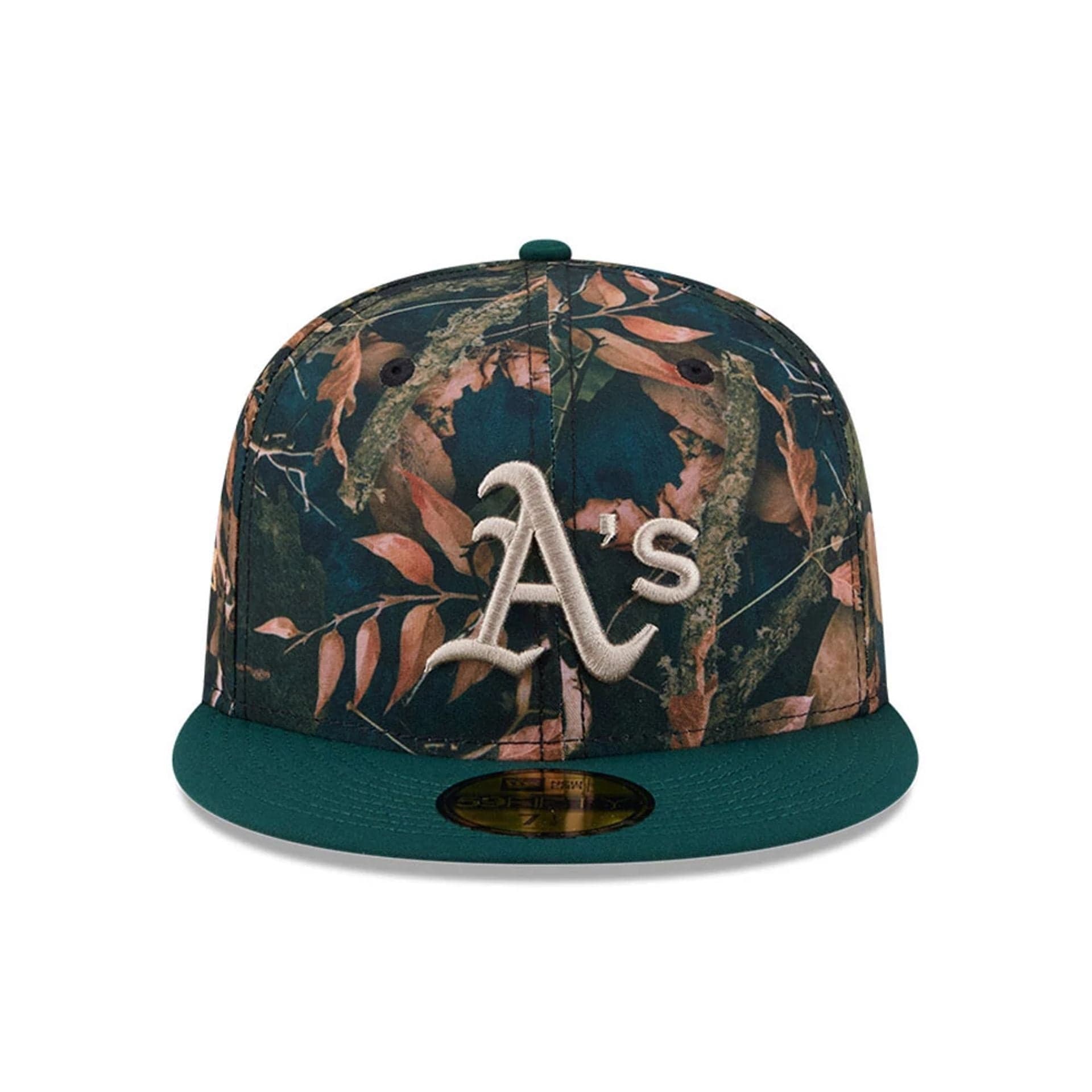 Athletics MLB Leaves Dark Green 59FIFTY Fitted Cap