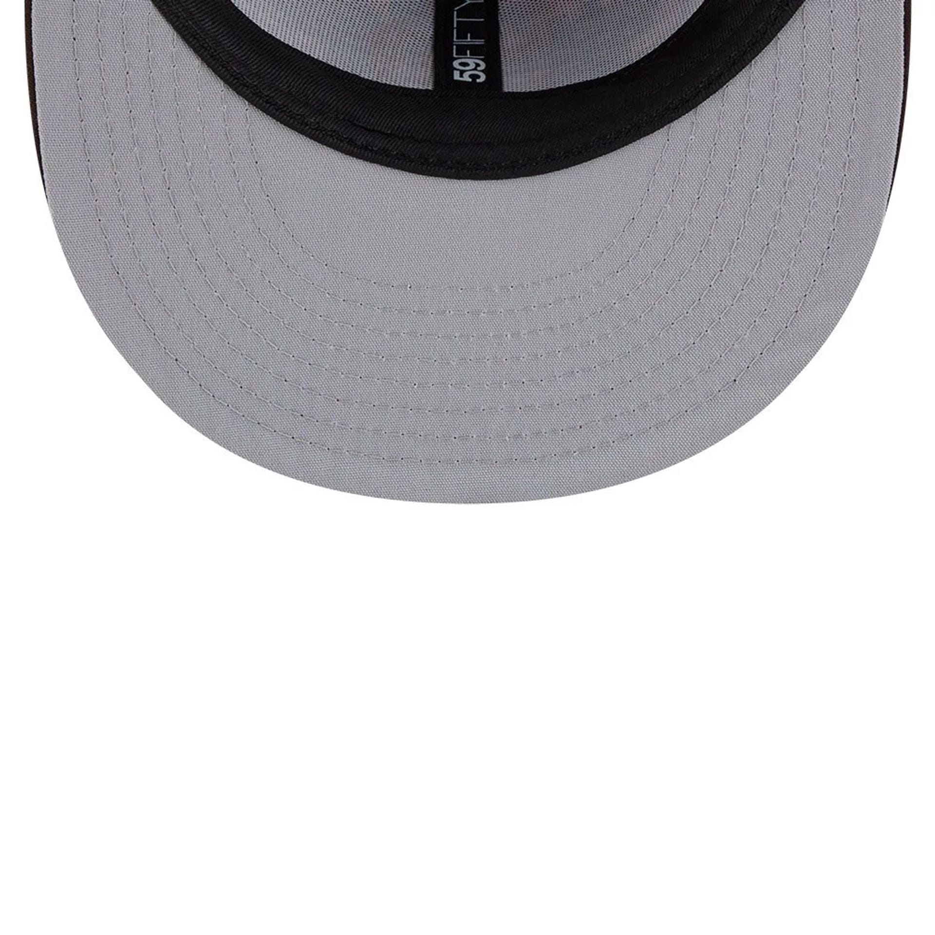 San Diego Padres MLB Leaves Dark Brown 59FIFTY Fitted Cap