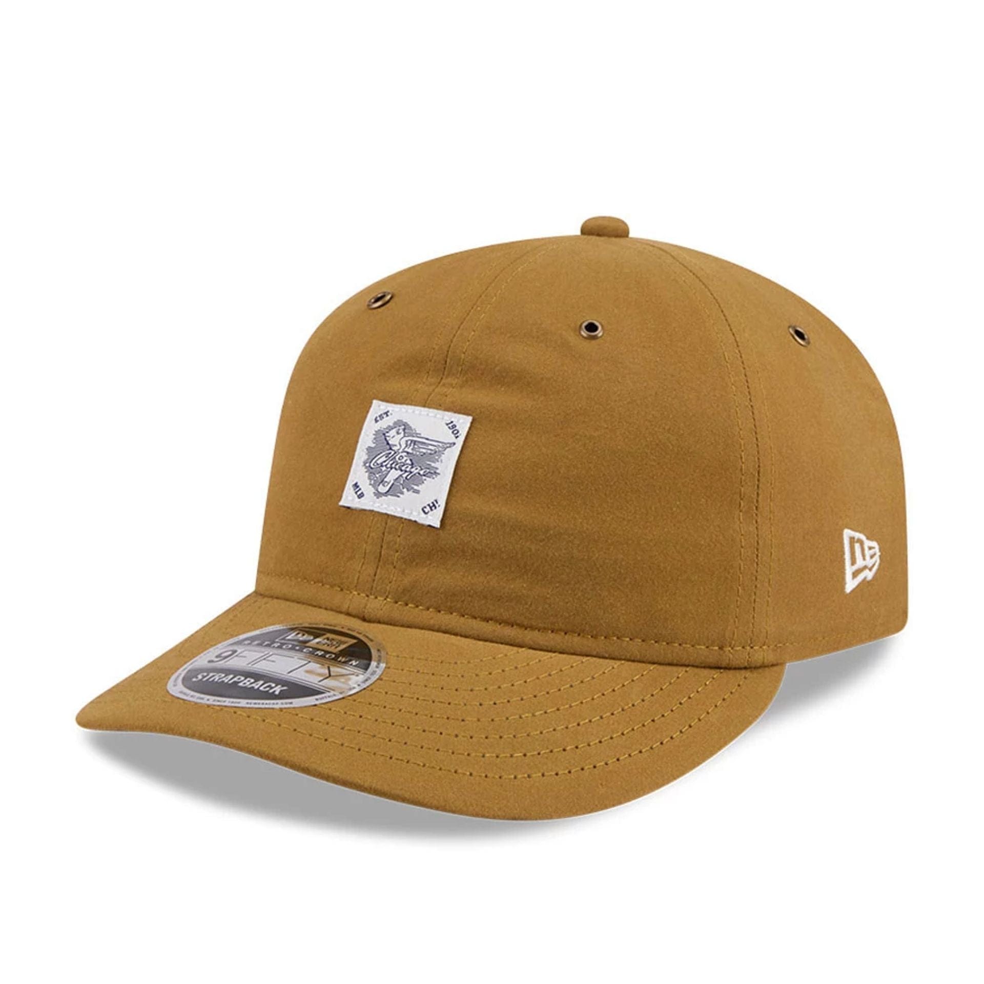 Chicago White Sox MLB Brushed Dark Beige Retro Crown 9FIFTY Adjustable Cap