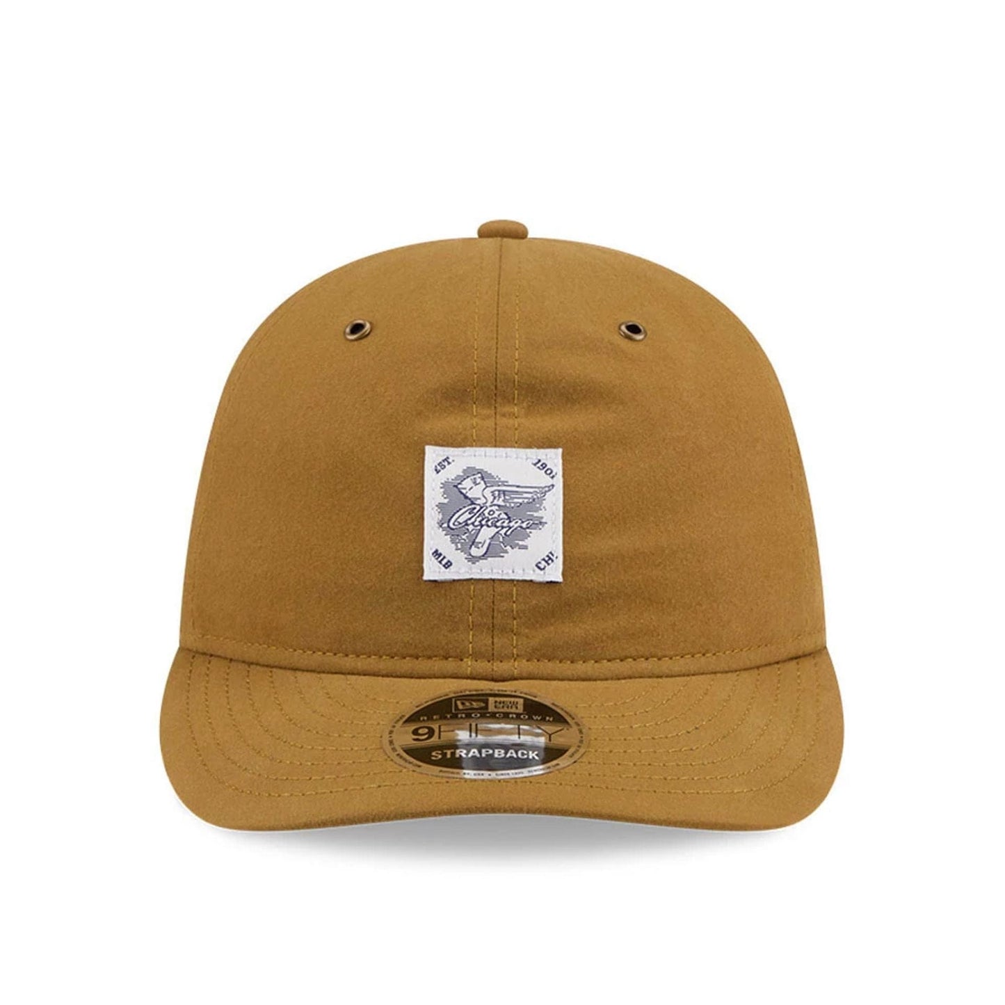 Chicago White Sox MLB Brushed Dark Beige Retro Crown 9FIFTY Adjustable Cap