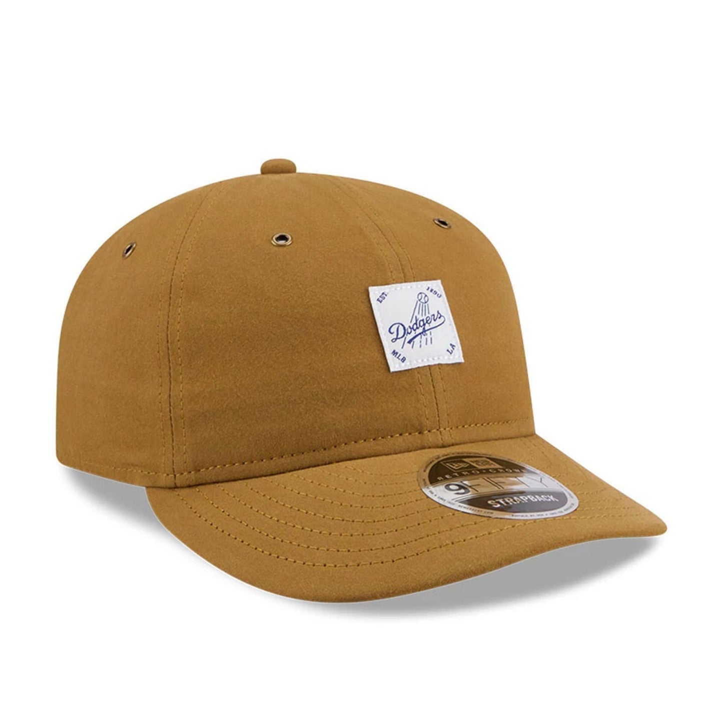 LA Dodgers MLB Brushed Dark Beige Retro Crown 9FIFTY Adjustable Cap